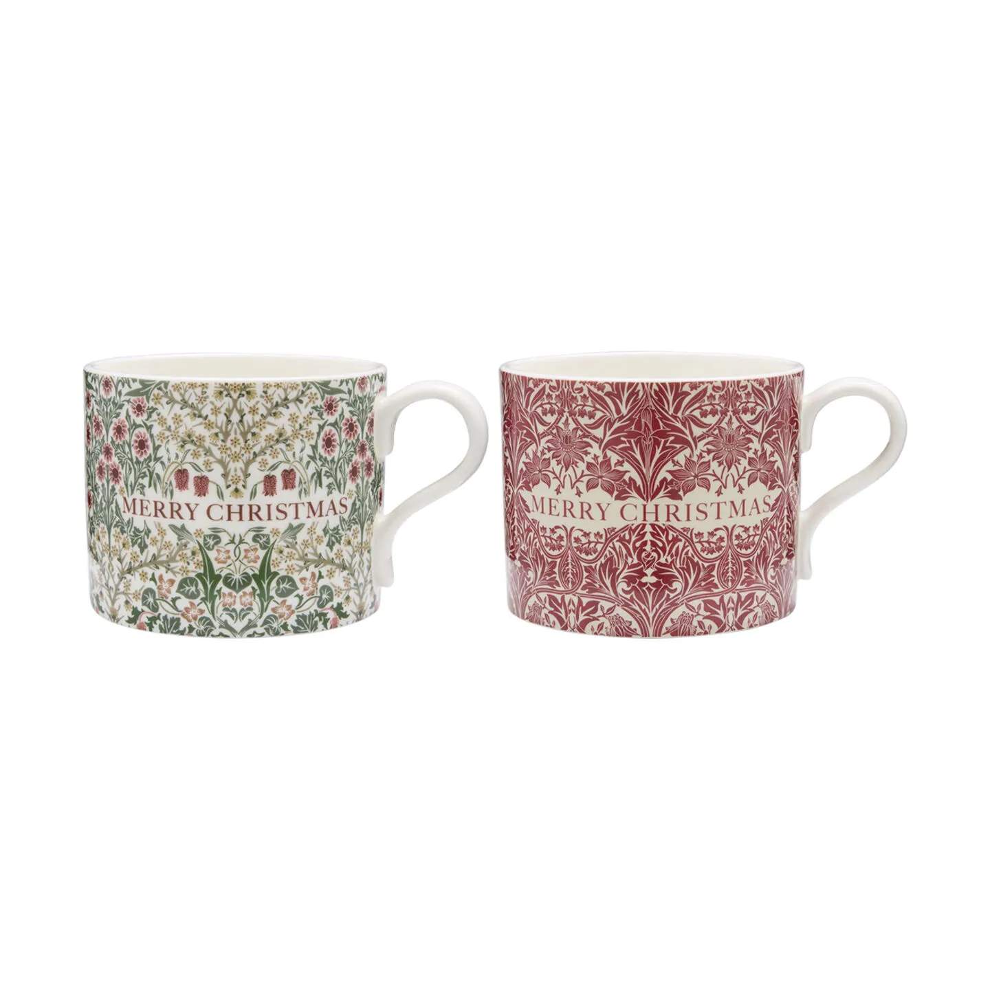 Spode Krus og kopper med hank Morris & Co Krus - 2 Stk. i Multifarvet, 1