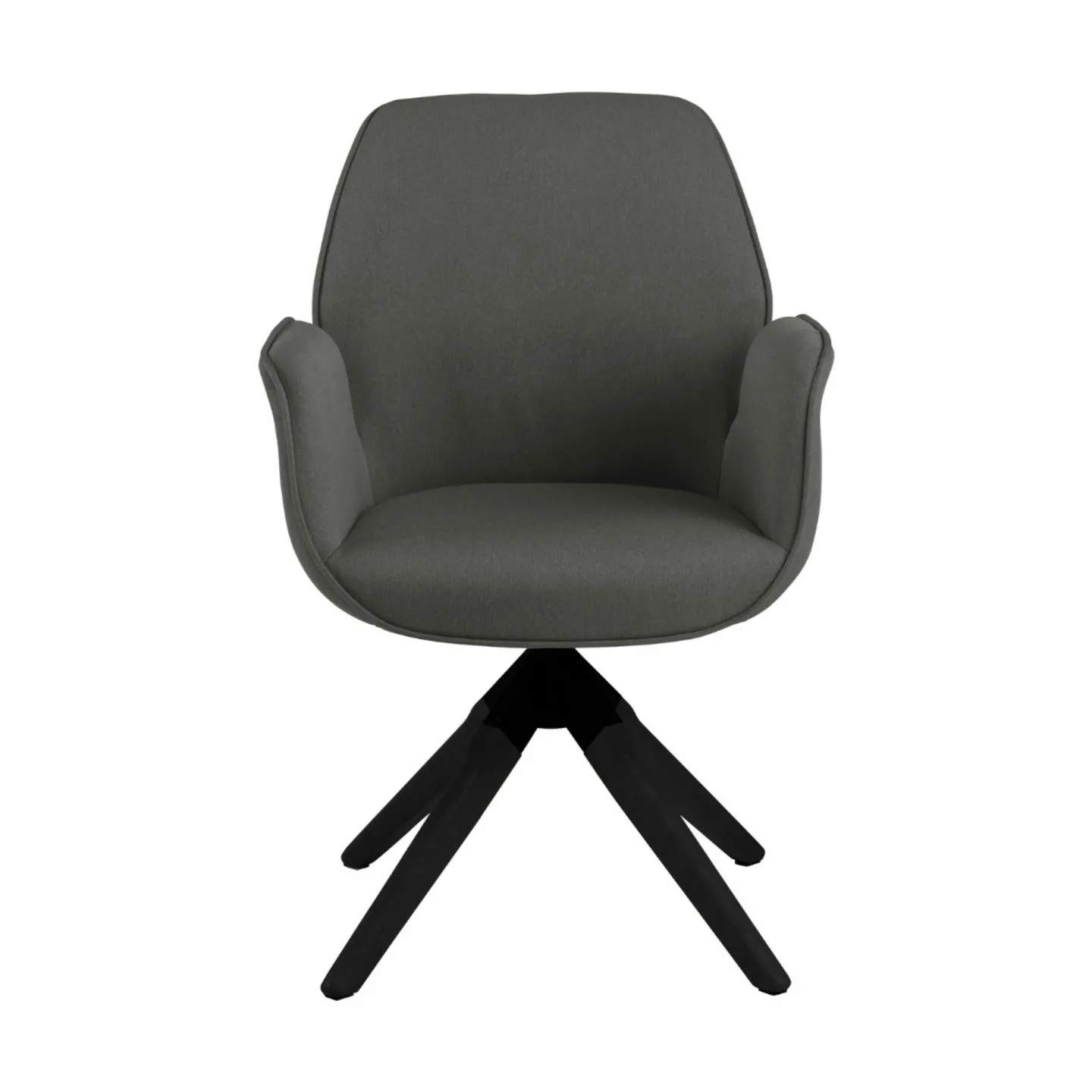 Aura Spisebordsstol, mørkegrå/sort, large