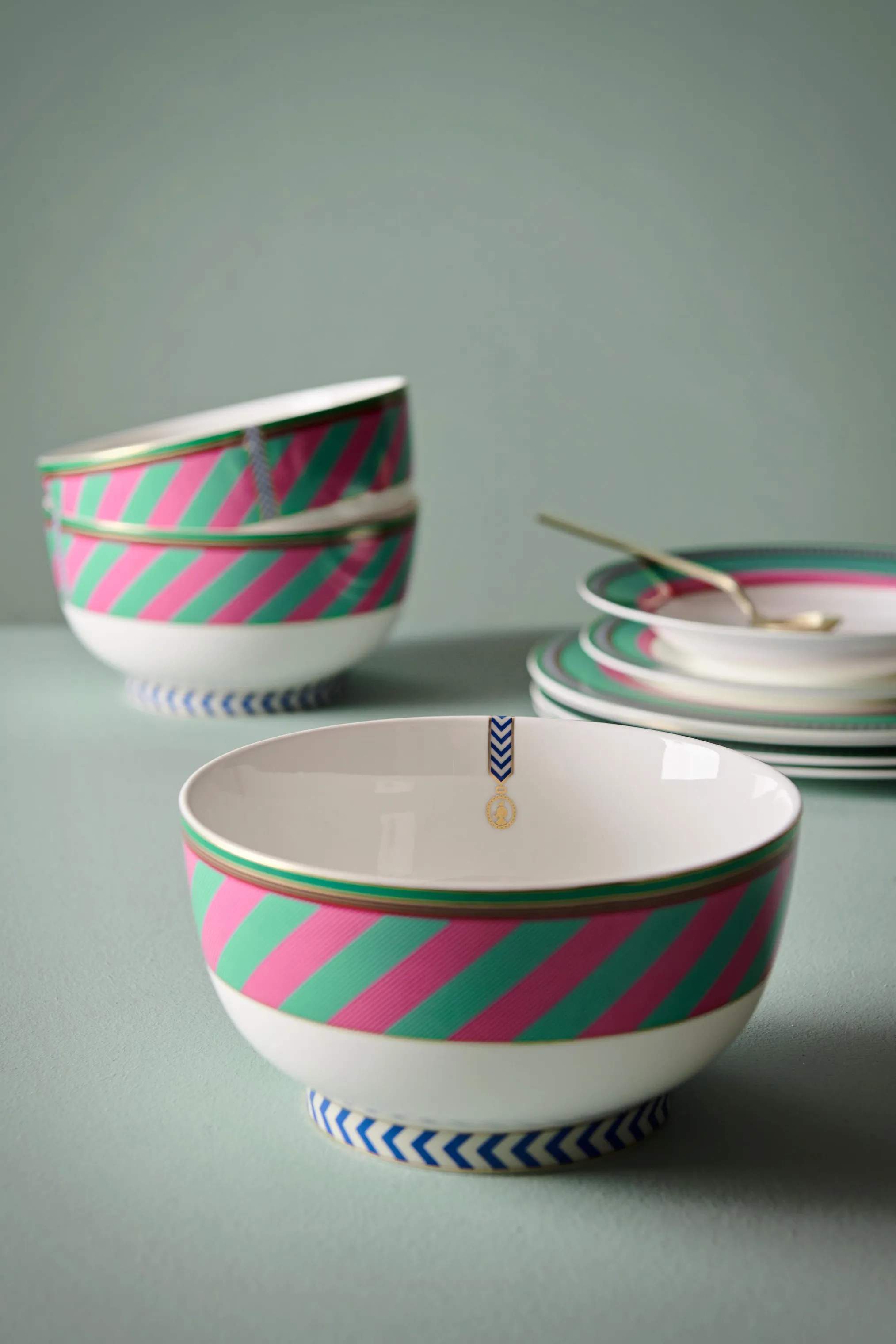 PIP Studio Serveringsskåle Pip Chique Serveringsskål i Green, 20,5 cm, 2