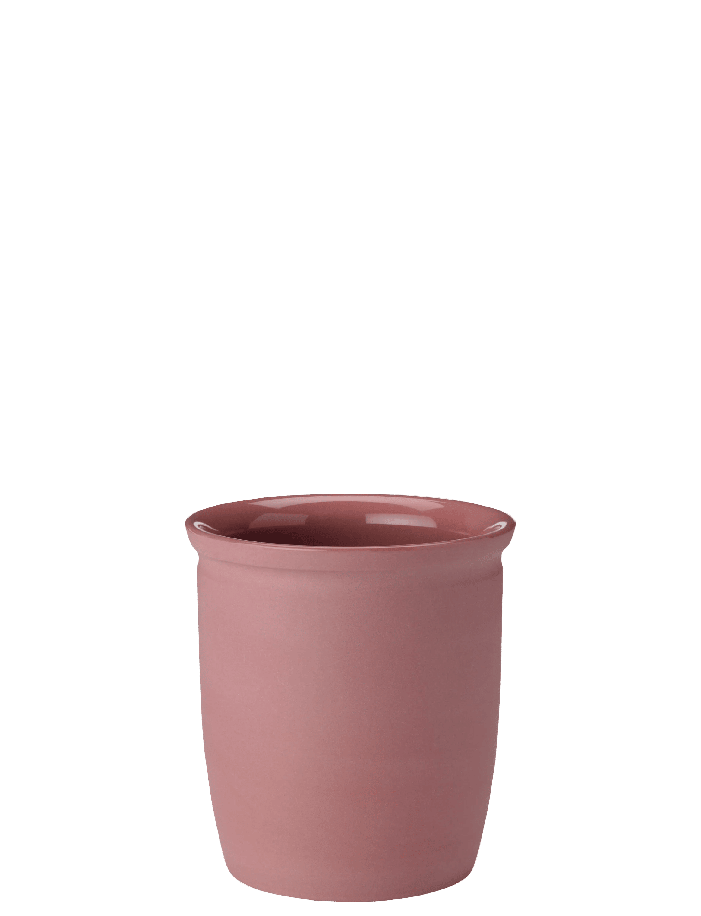 Knabstrup Keramik Krukker til køkkenredskaber Syltekrukke i dark rose, 0.5 L, 1