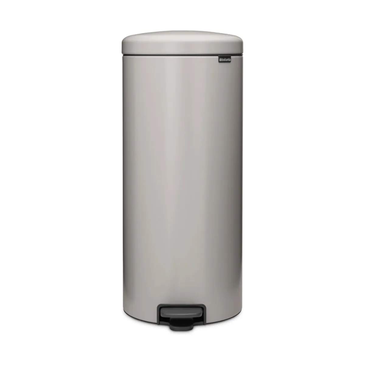 Brabantia Toiletspande NewIcon Pedalspand i Soft Grey, 30 L, 1