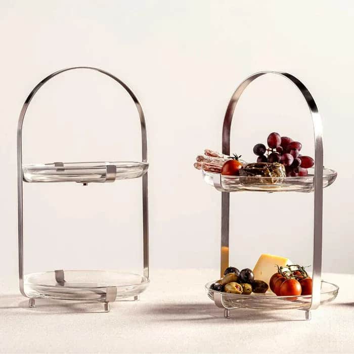 Leonardo Etagere Kageopsats i Klar, 3