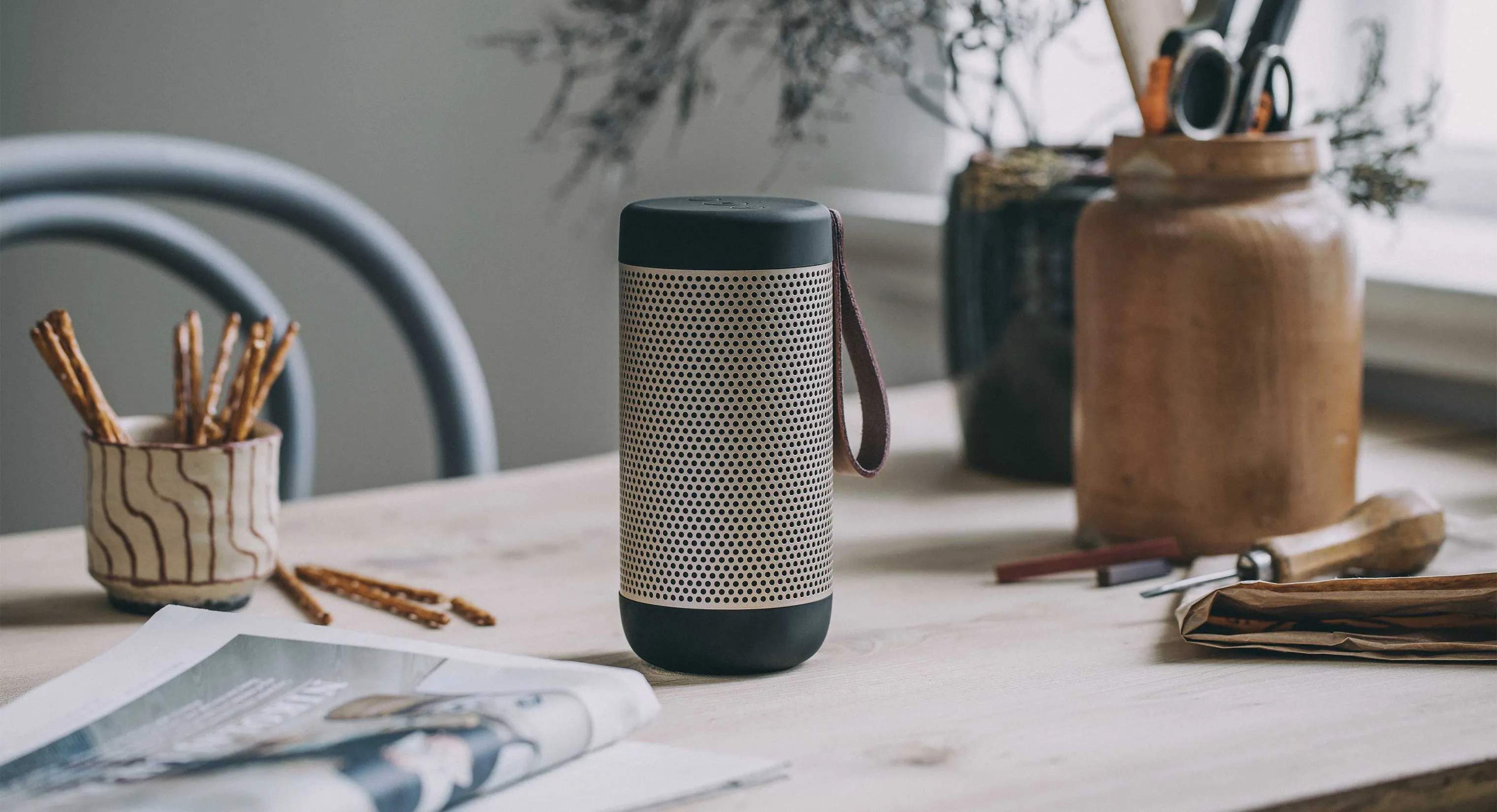 Kreafunk Højtalere aCOUSTIC Højtaler i Black, 2
