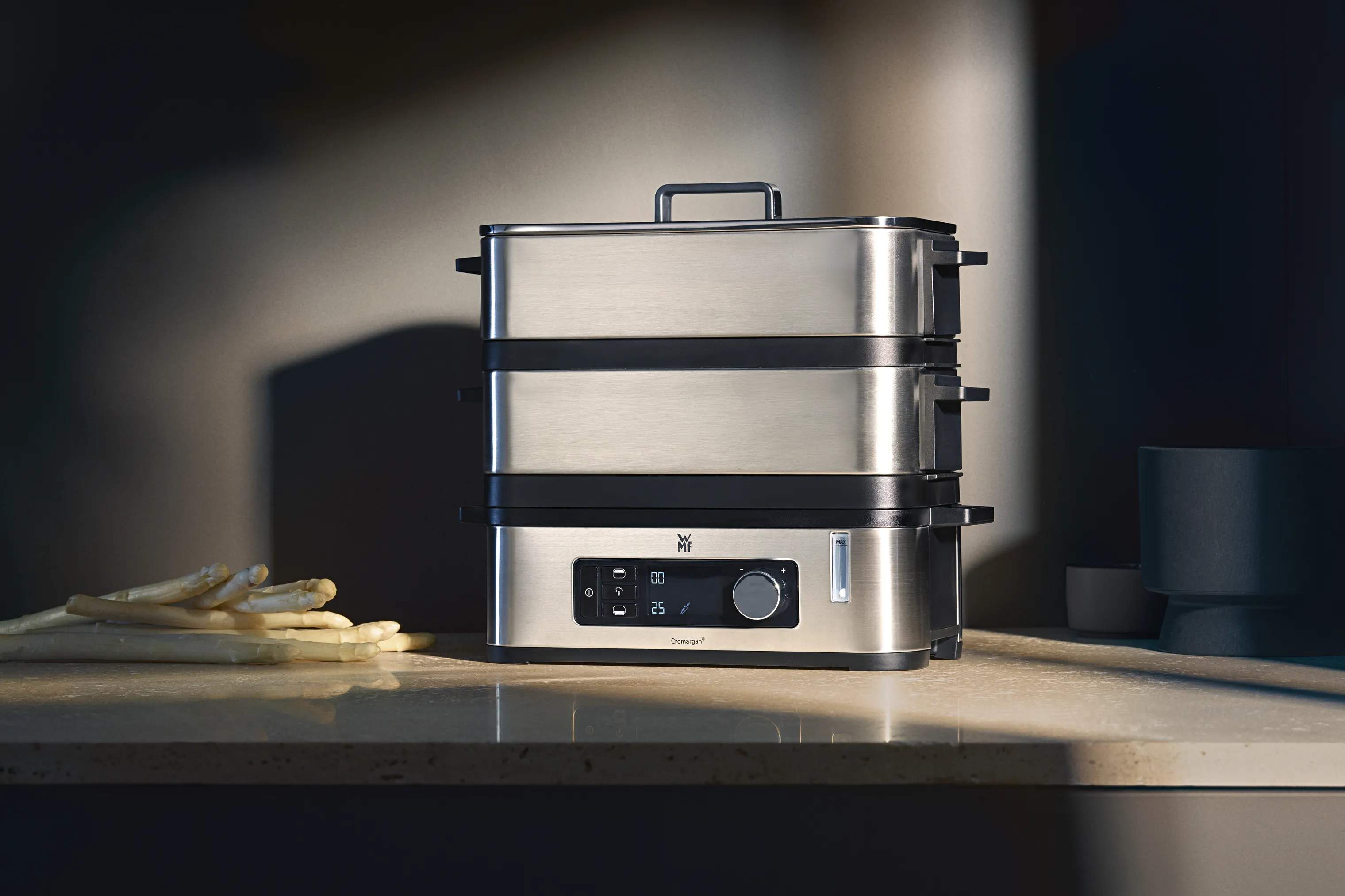 WMF Dehydratorer KitchenMinis Dampkoger i Sølvfarvet / Sort, 2