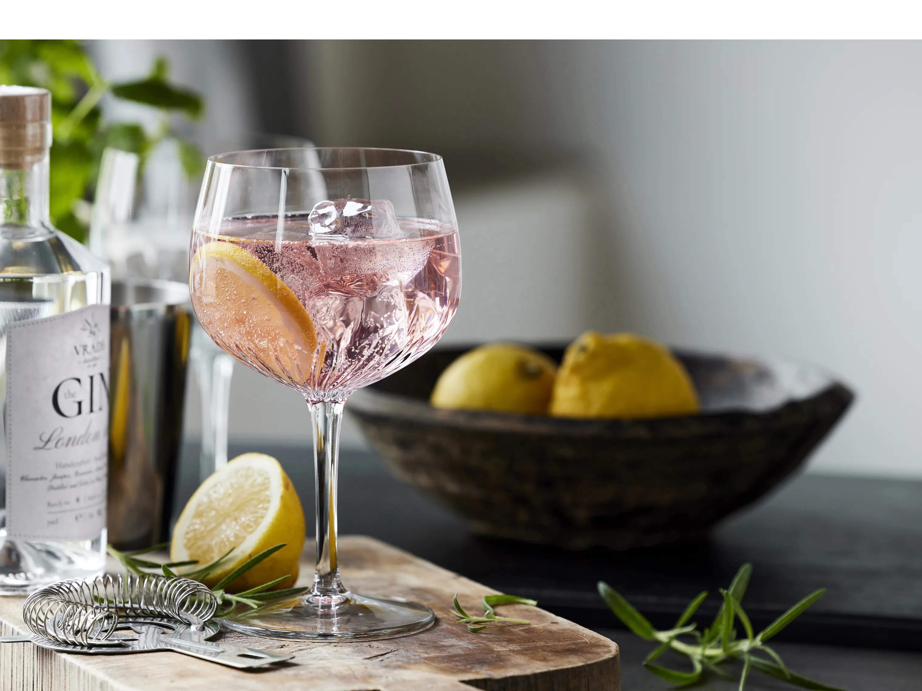 Luigi Bormioli Ginglas Mixology Spansk Gin og Tonic Glas - 2 stk. i klar, 2