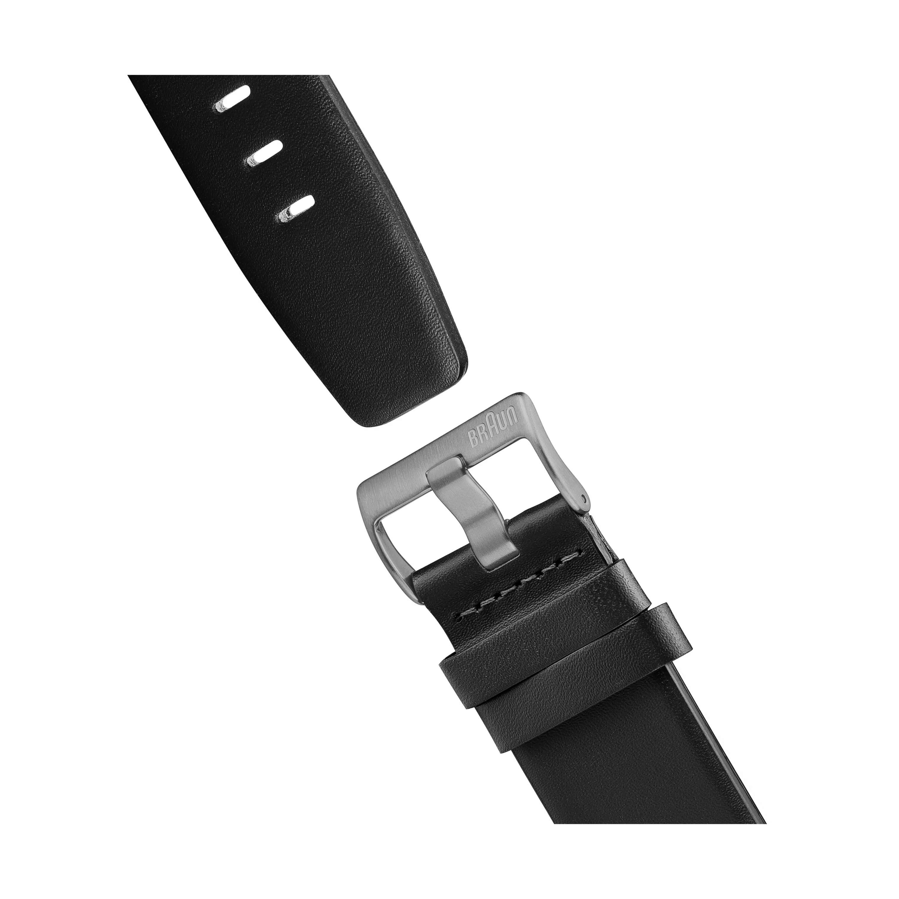Braun Armbåndsure Quarz Armbåndsur - Herre i hvid/sort, 5