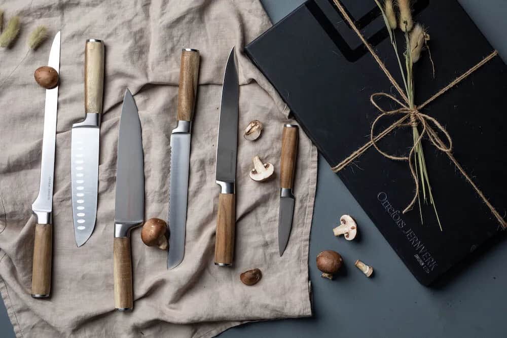 Orrefors Jernverk Filetknive Filetkniv til fisk i Stål/akacietræ, 2