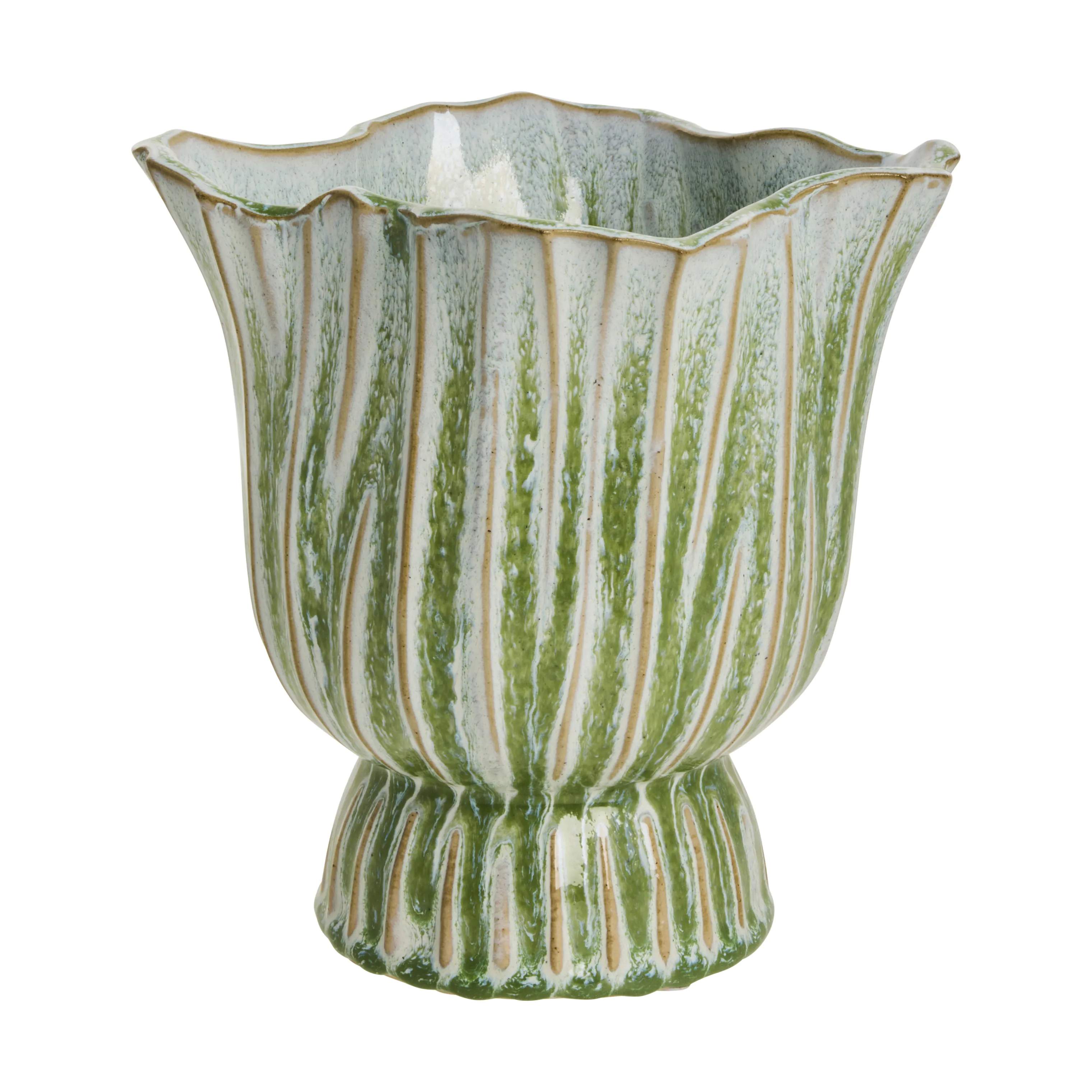 Lene Bjerre Urtepotteskjulere Palazzo Urtepotteskjuler i Grøn, 19 cm, 1