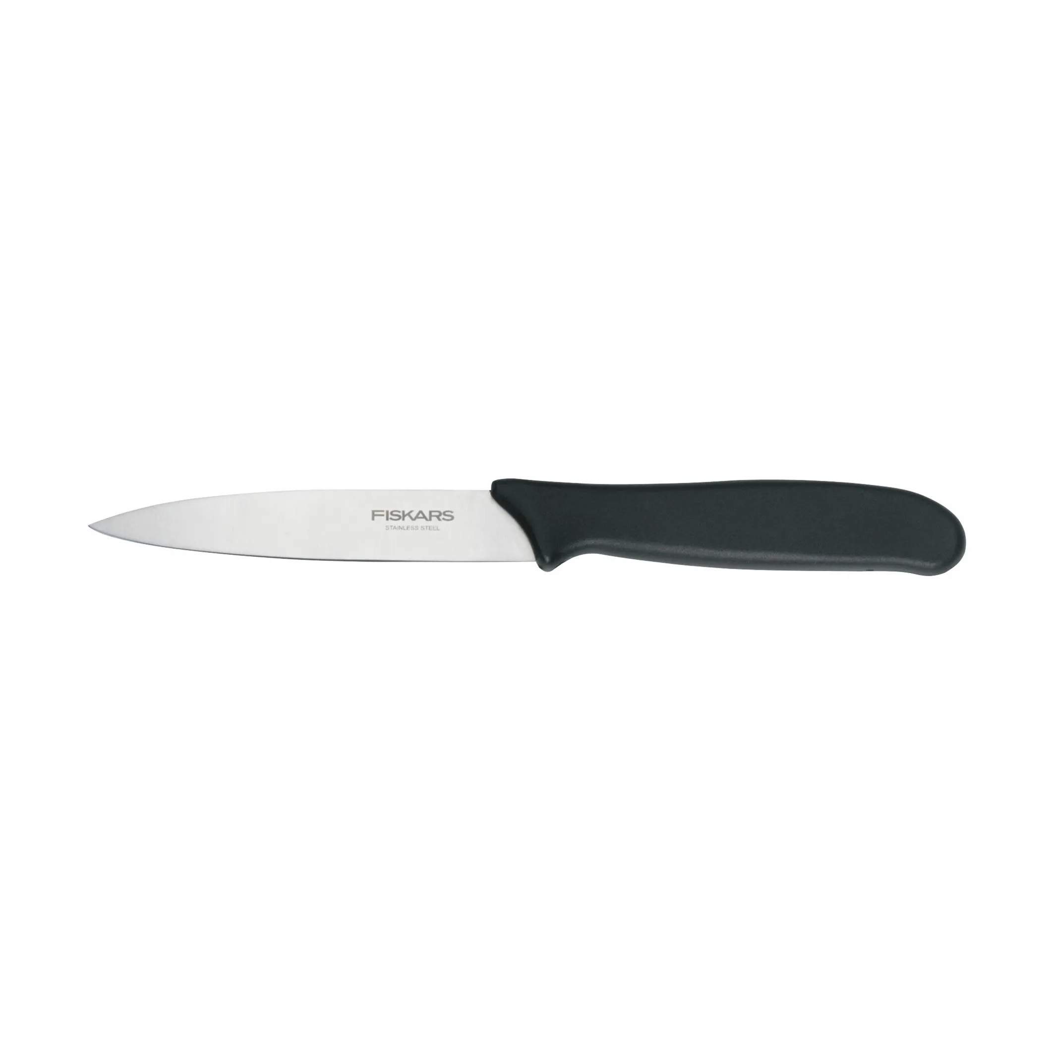 Essential Grønsagskniv, stål/sort, large