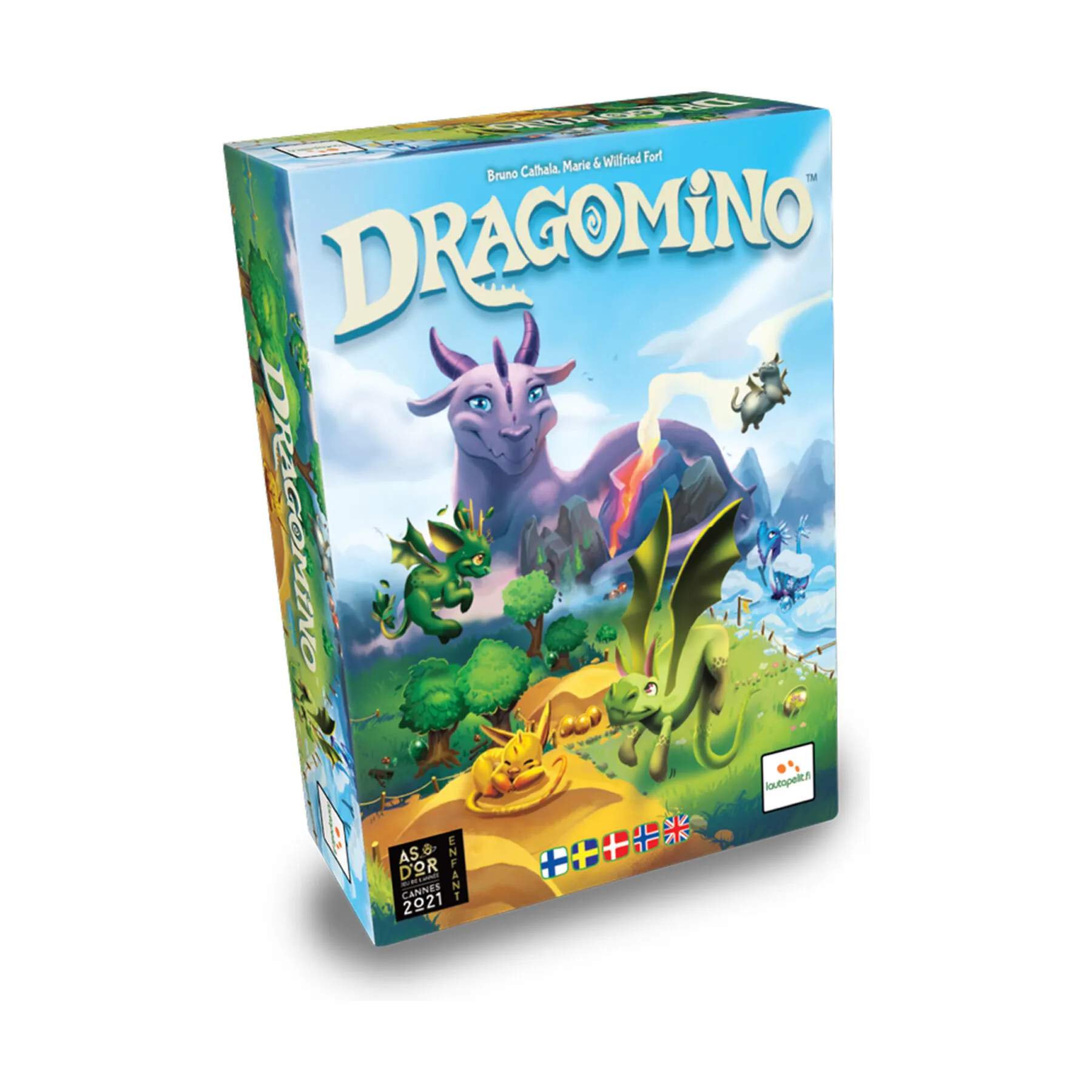 Spilbræt Spil Brætspil - Dragomino i Multifarvet, 1