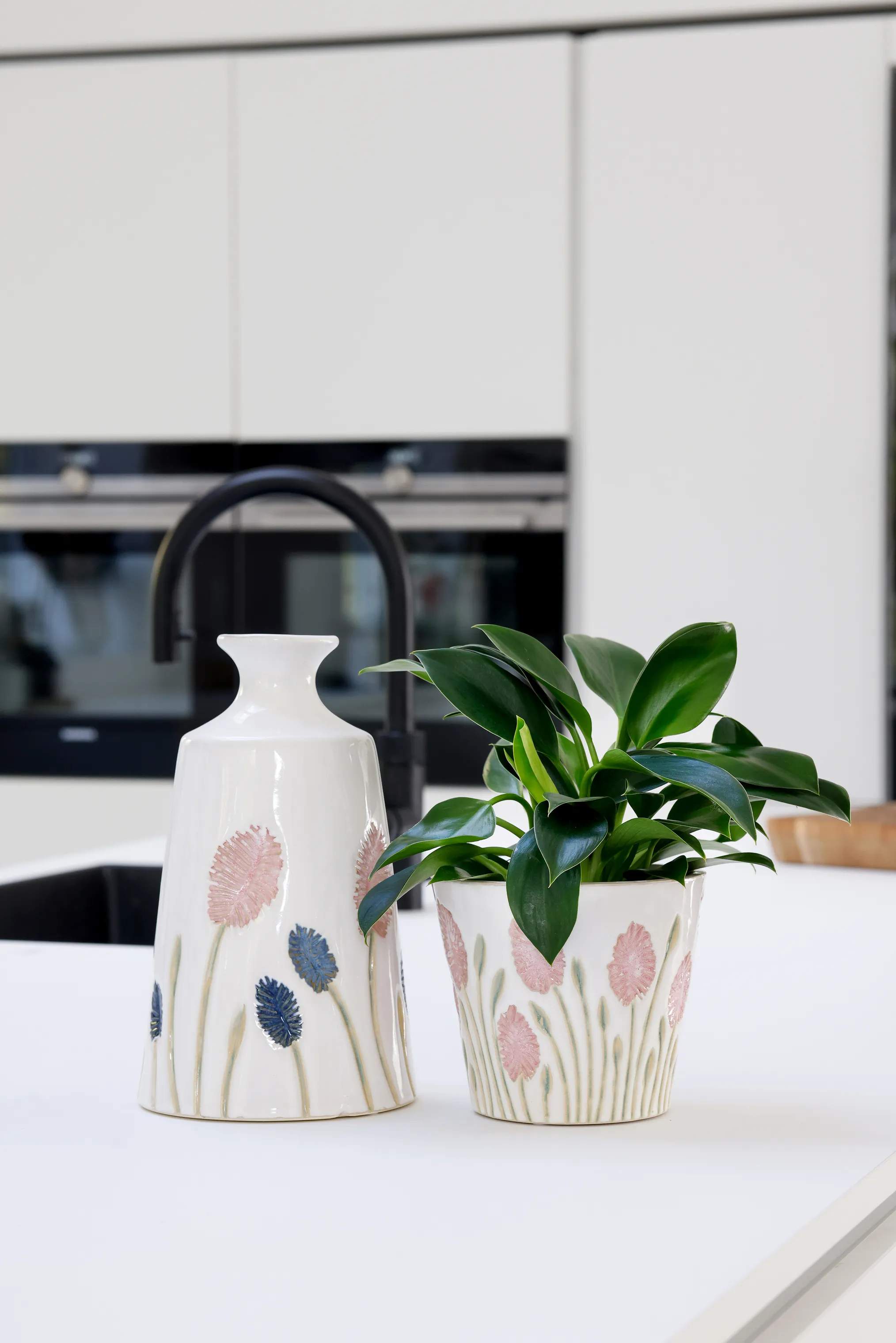 CASA Living Vaser Vase i Hvid/rosa, 2
