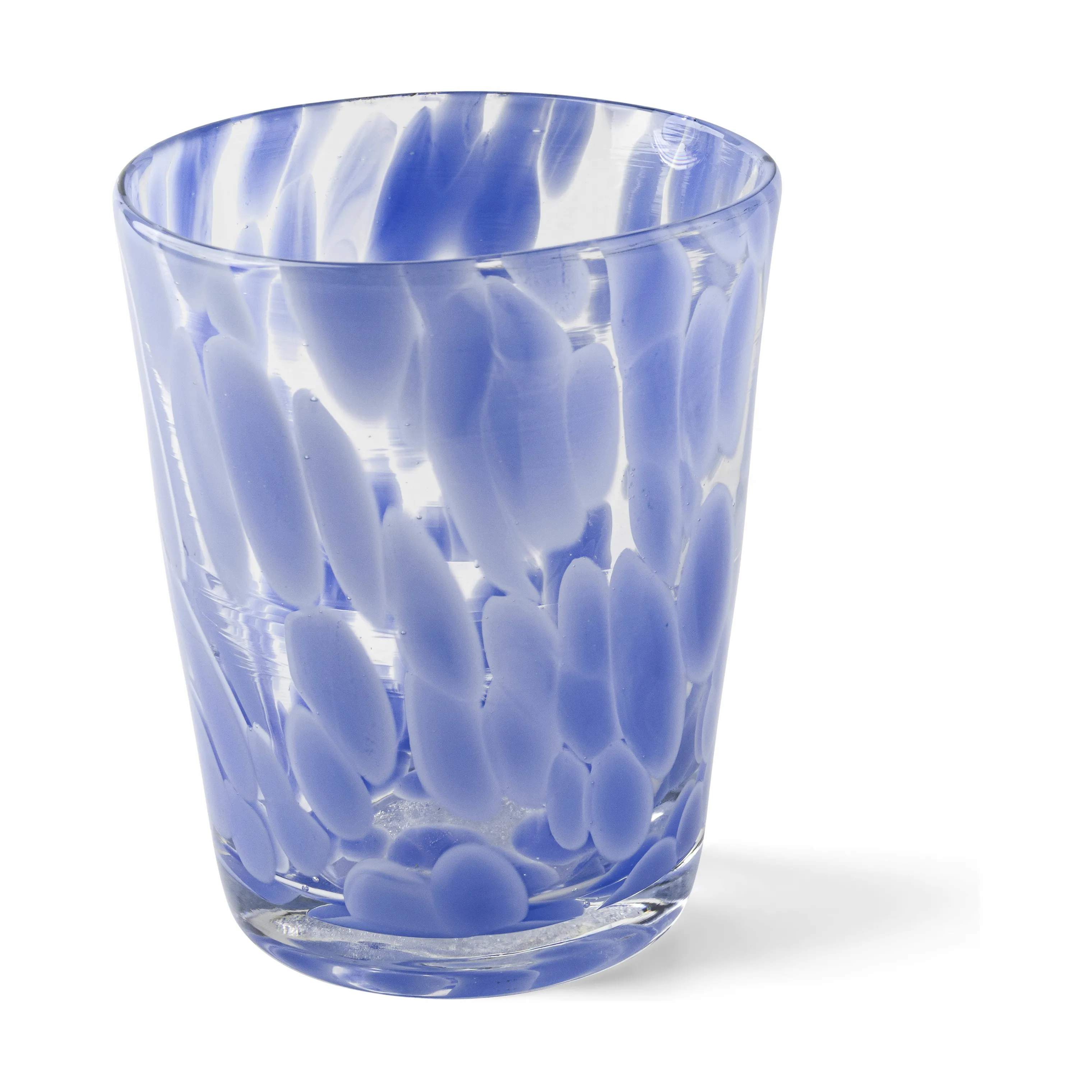 Confetti Vandglas, blå, large