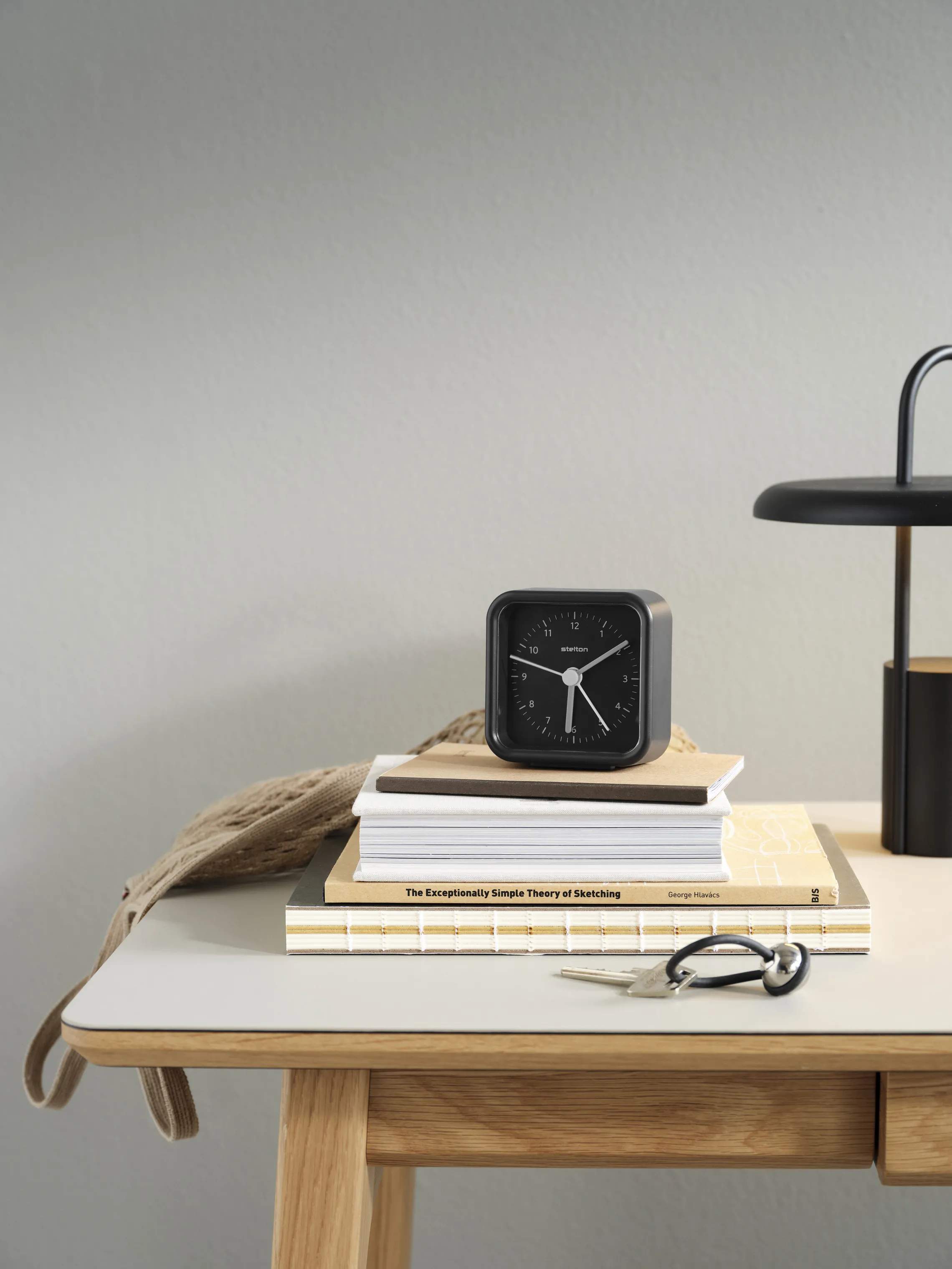 Stelton Vækkeure Okiru Vækkeur i Sort, 2