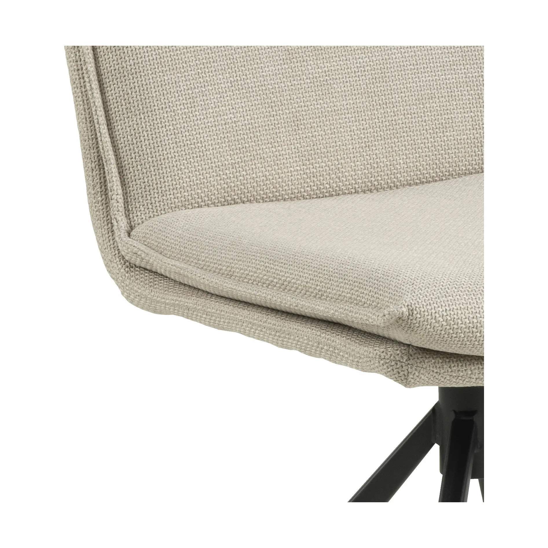 CASA Living Spisebordsstole Flynn Spisebordsstol i beige, 4