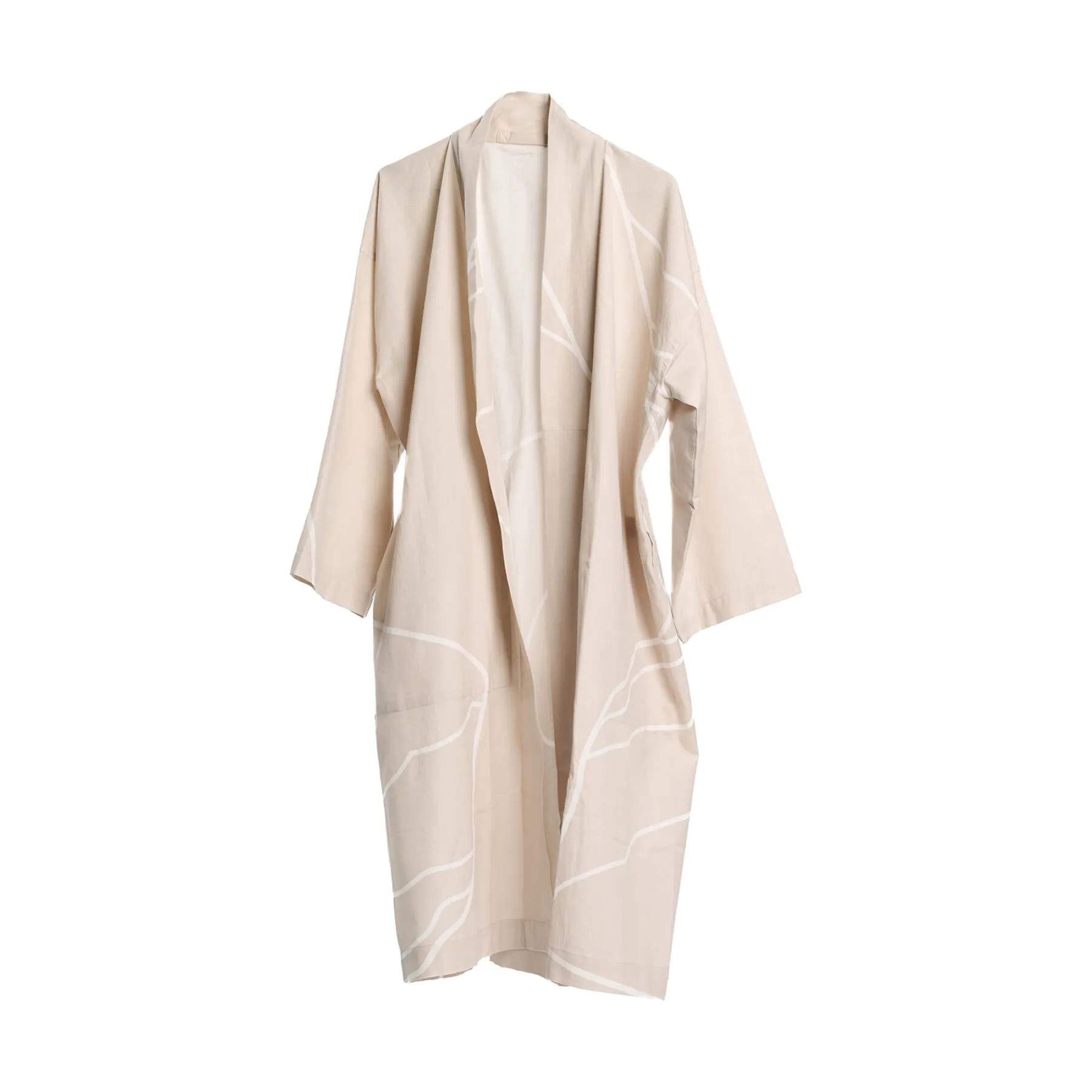 The Organic Company Morgenkåber Reconnect Morgenkåbe i Beige, M/L, 1