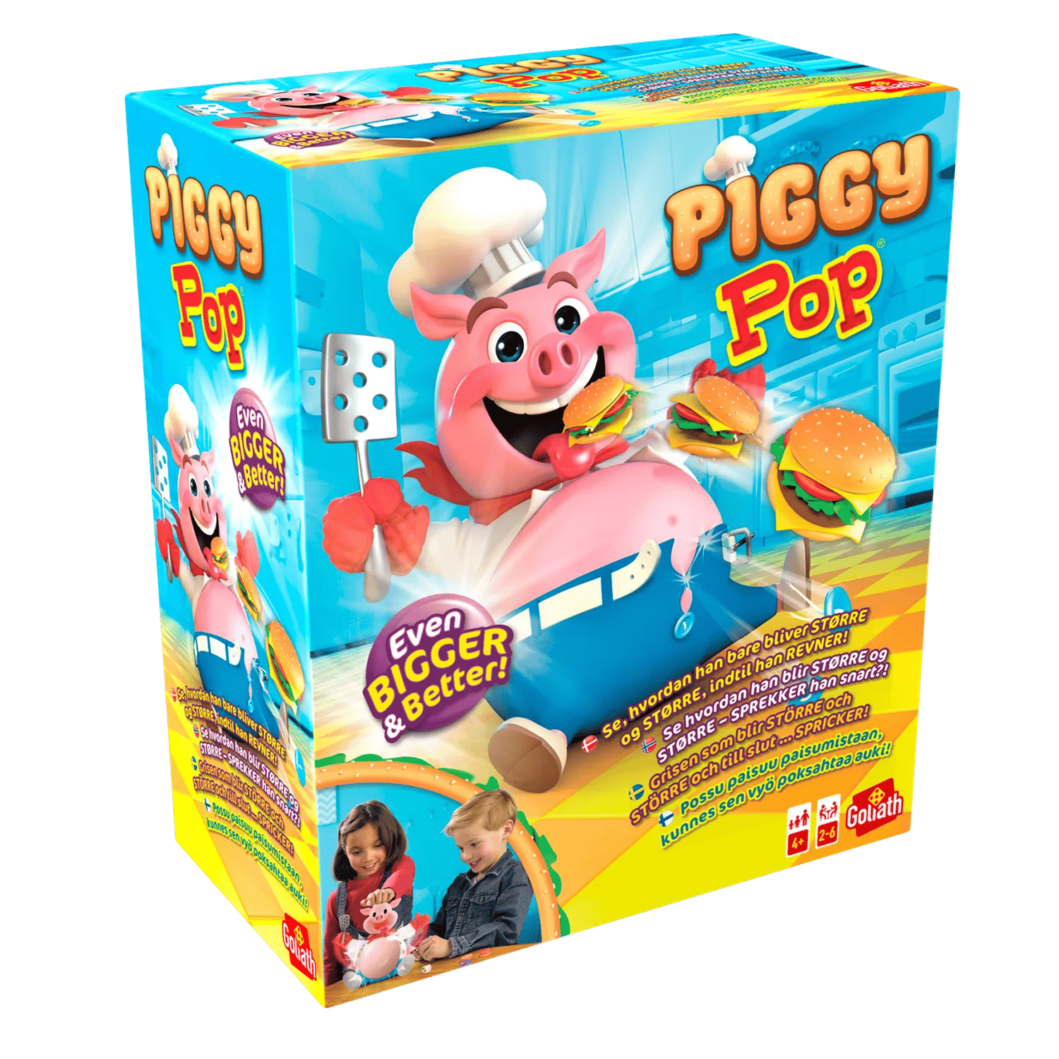 Spilbræt Spil Piggy Pop i Multifarvet, 1