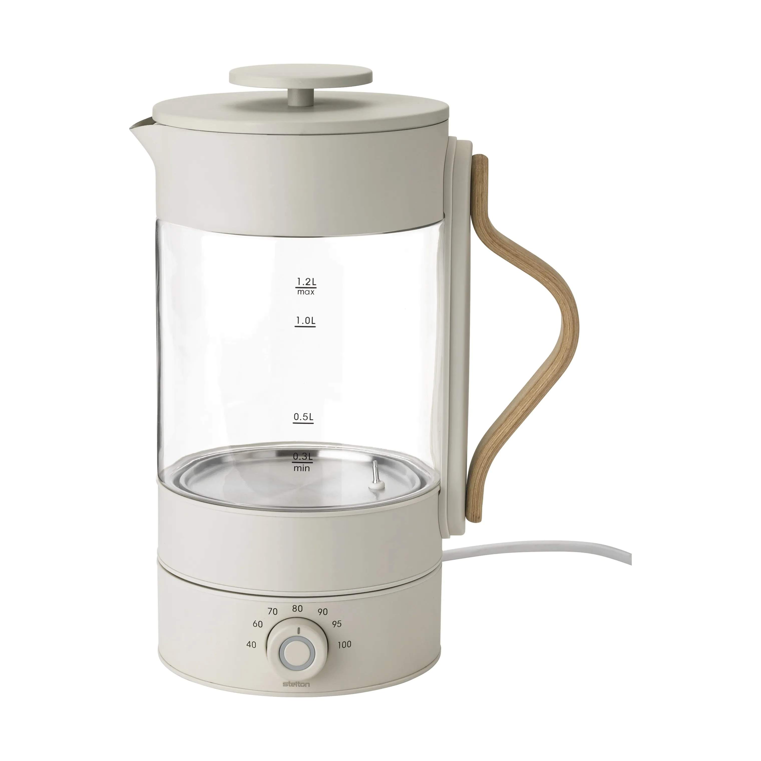 Stelton Elkedler Emma Elkedel i clear/sand, 1