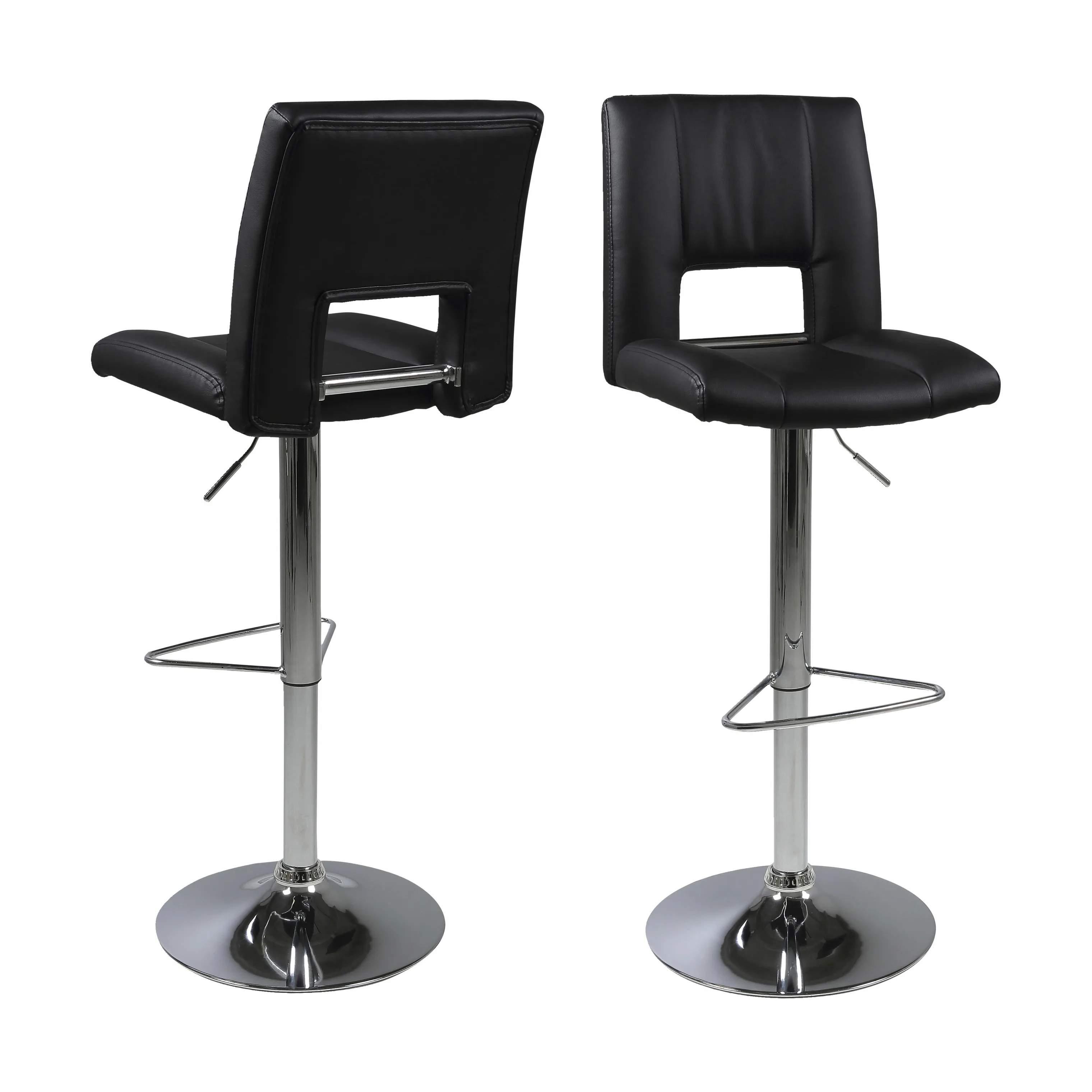 CASA Living Barstole Sylvia Barstol - 2 stk. i sort, 11