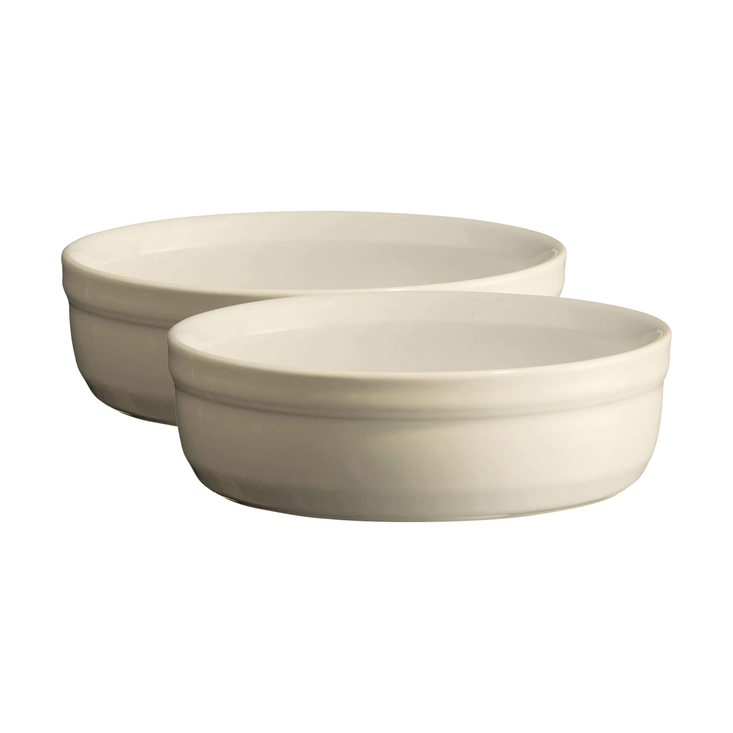 Emile Henry Ramekiner Creme Brulee Ramekin - 2 stk. i Cream, 1