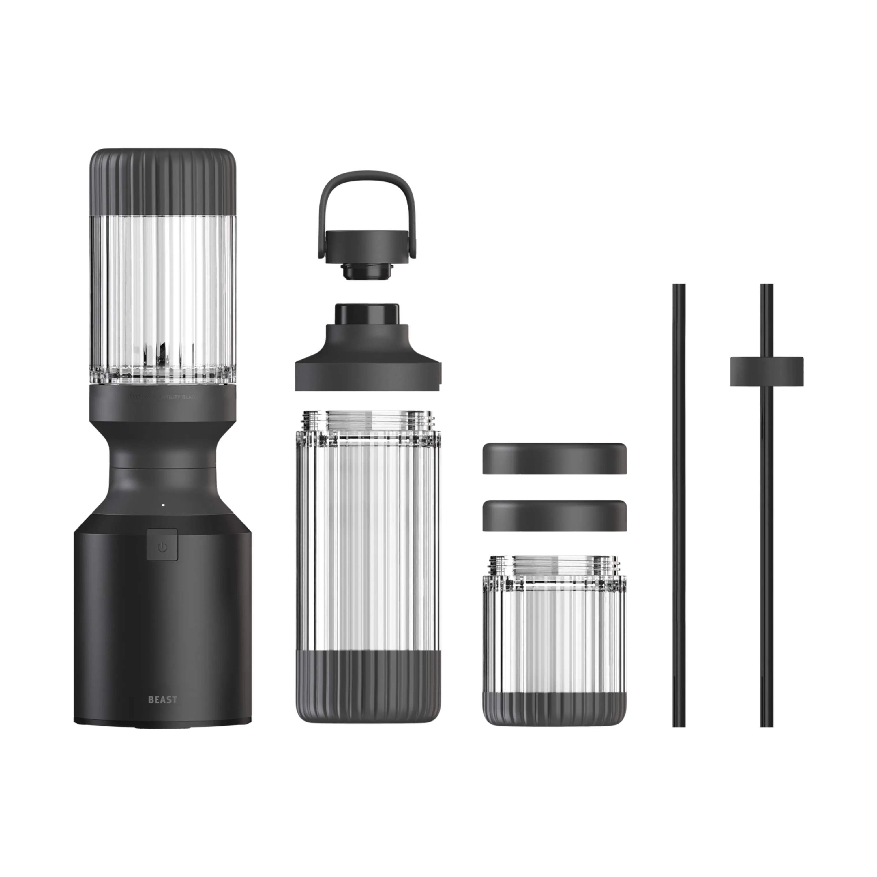 Beast Smoothieblendere Mighty Plus Blender i Carbon black, 6