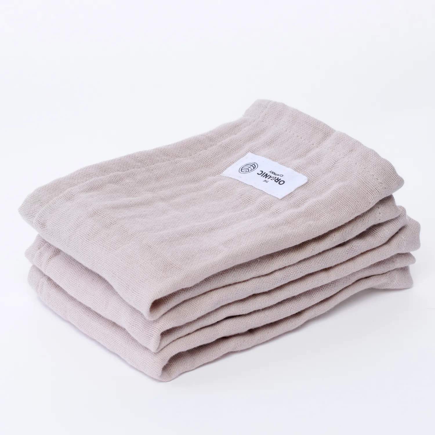 The Organic Company Vaskeklude FINE Vaskeklud - 3 stk. i Beige, 30 cm, 2
