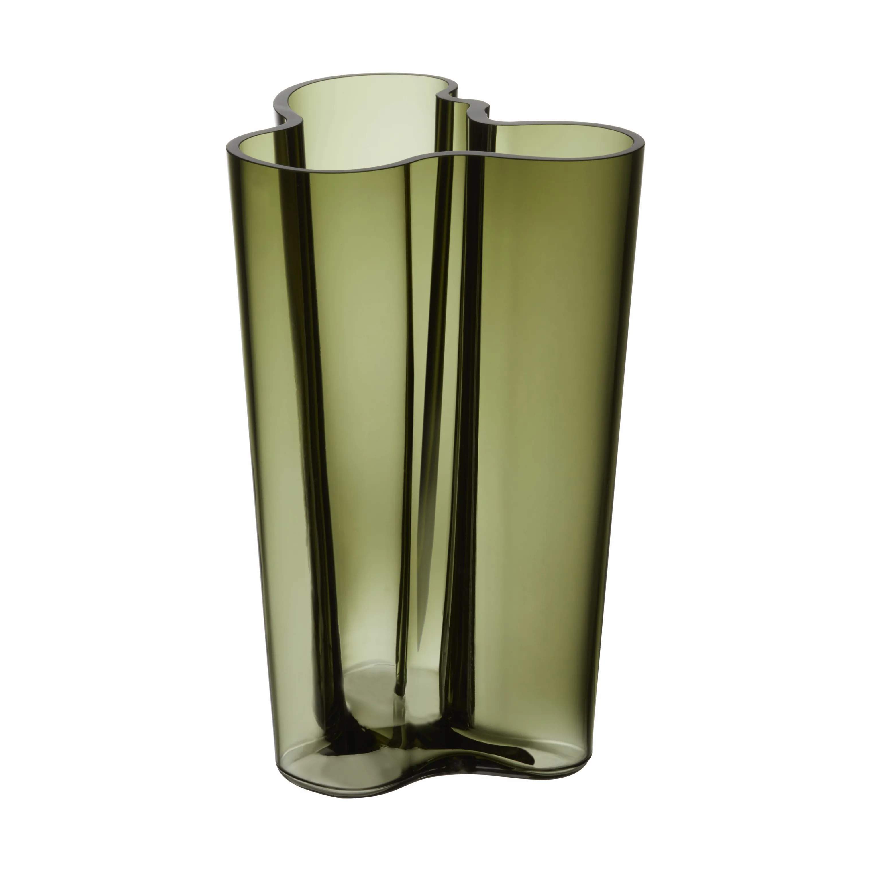 Alvar Aalto Vase, mosgrøn, large