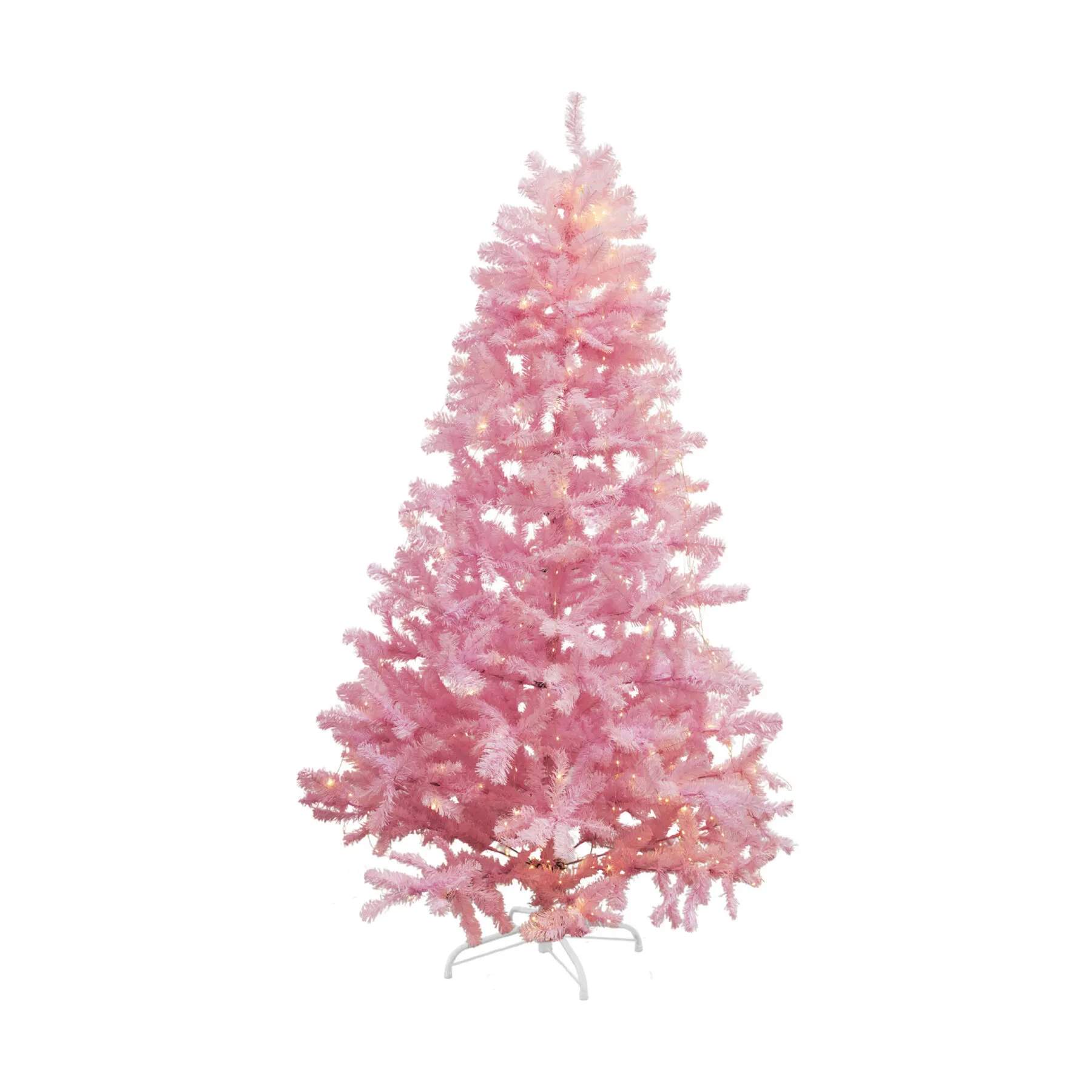 Sirius Juletræer Pinky Kunstigt Juletræ m. LED i 210 cm, 1