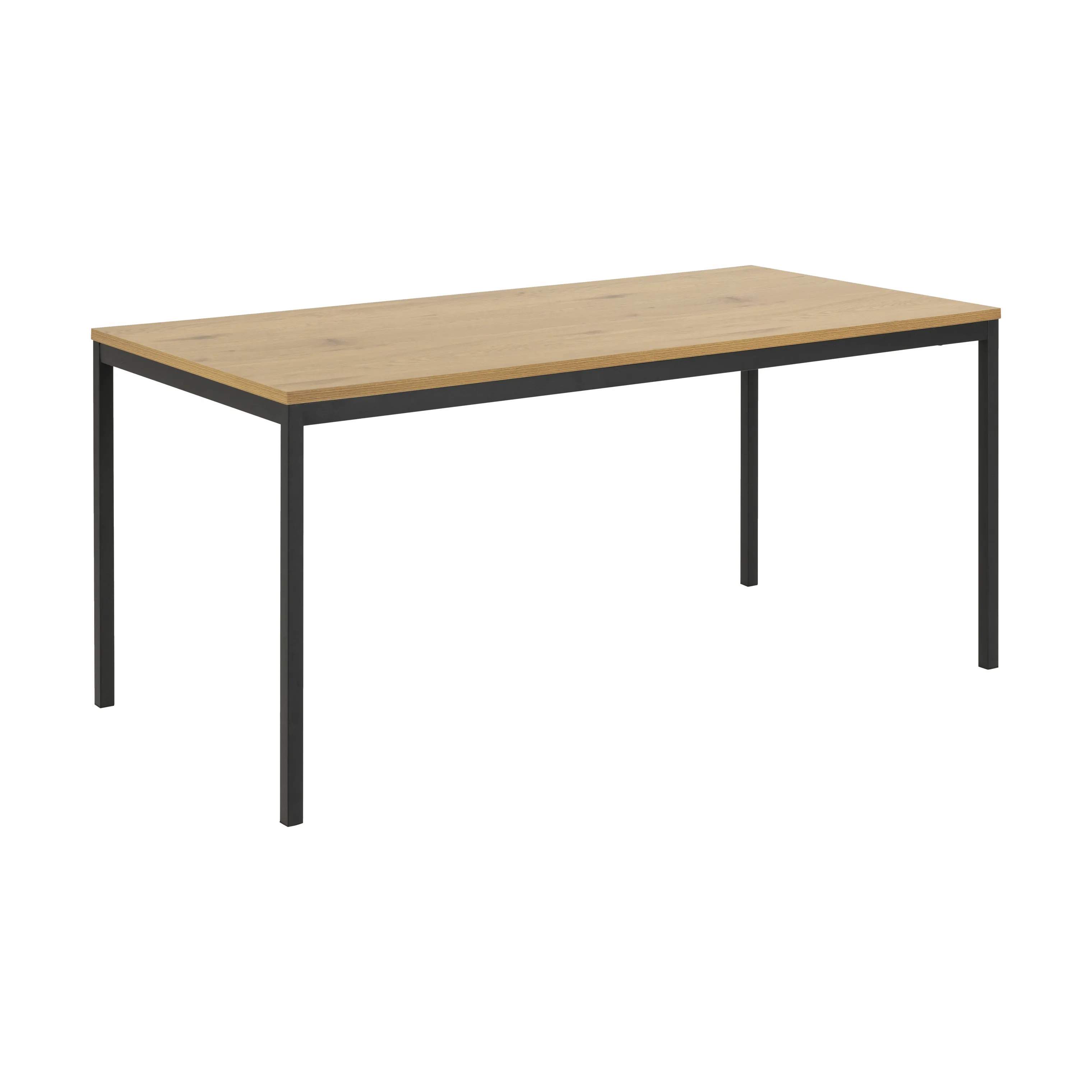 CASA Living Spiseborde Seaford Spisebord i Eg/mat sort, 4