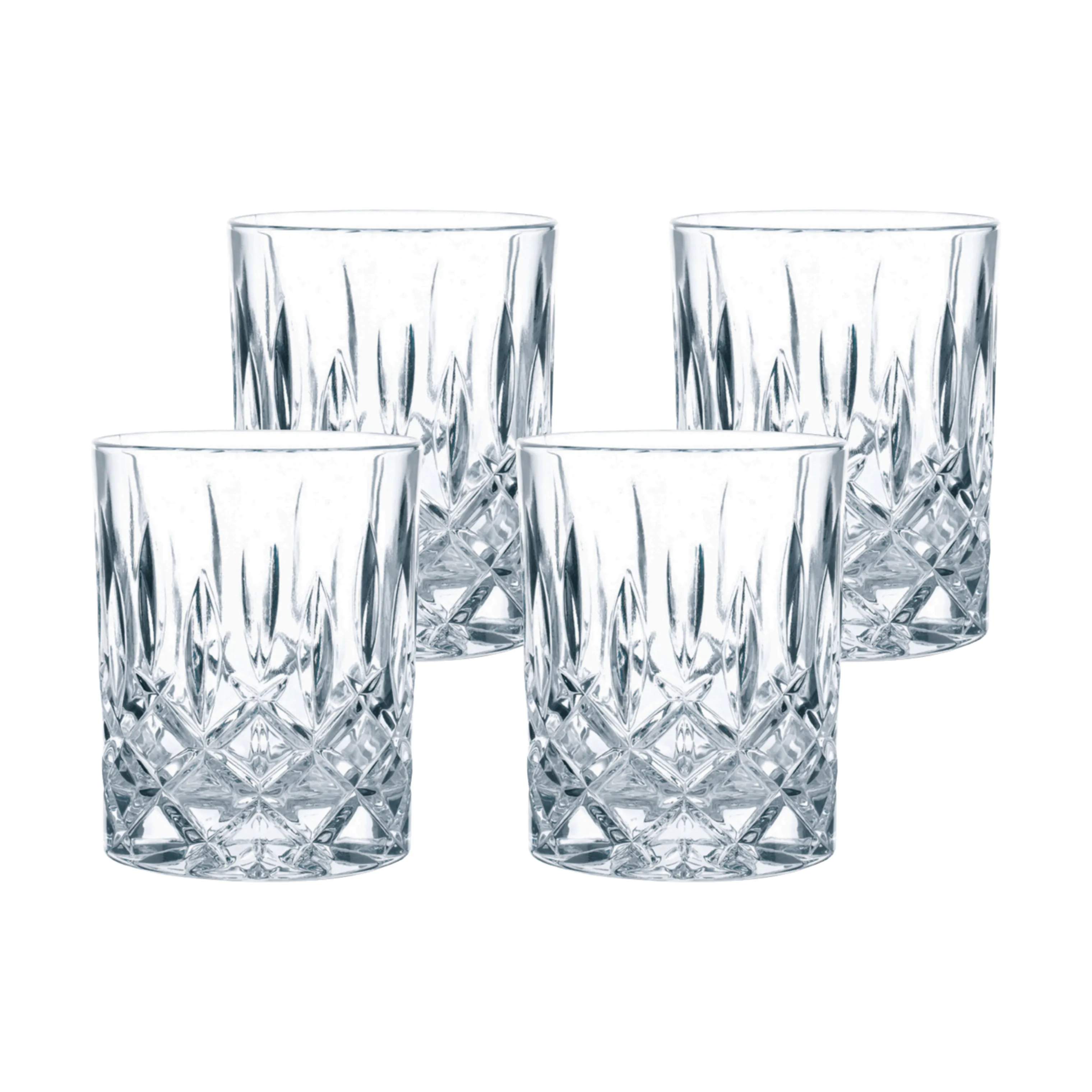 Nachtmann Lowball glas Noblesse Whiskyglas - 4 stk. i Klar, 1