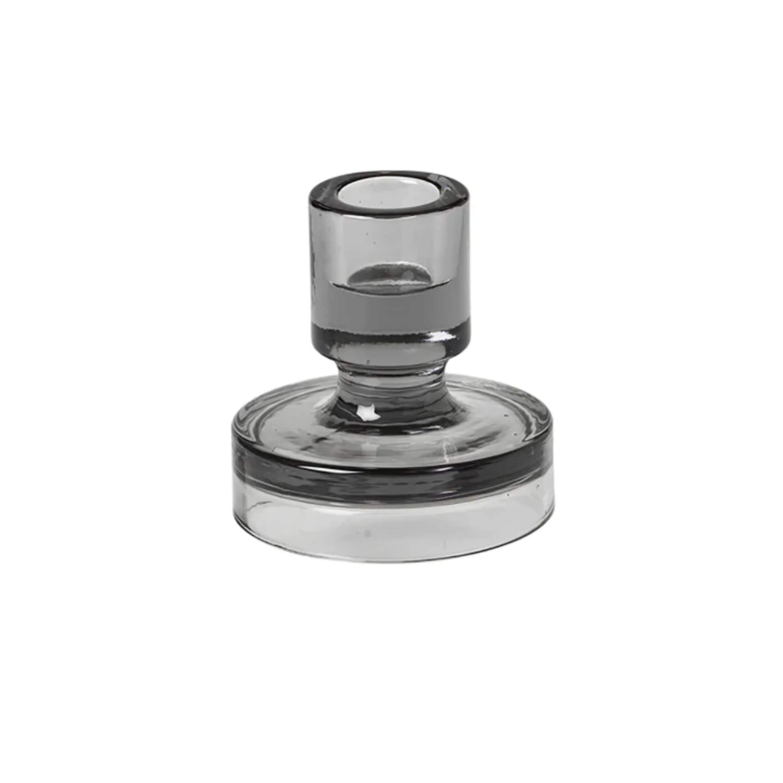 Broste Copenhagen Kronelysestage Petra Lysestage i Grå, 8 cm, 1