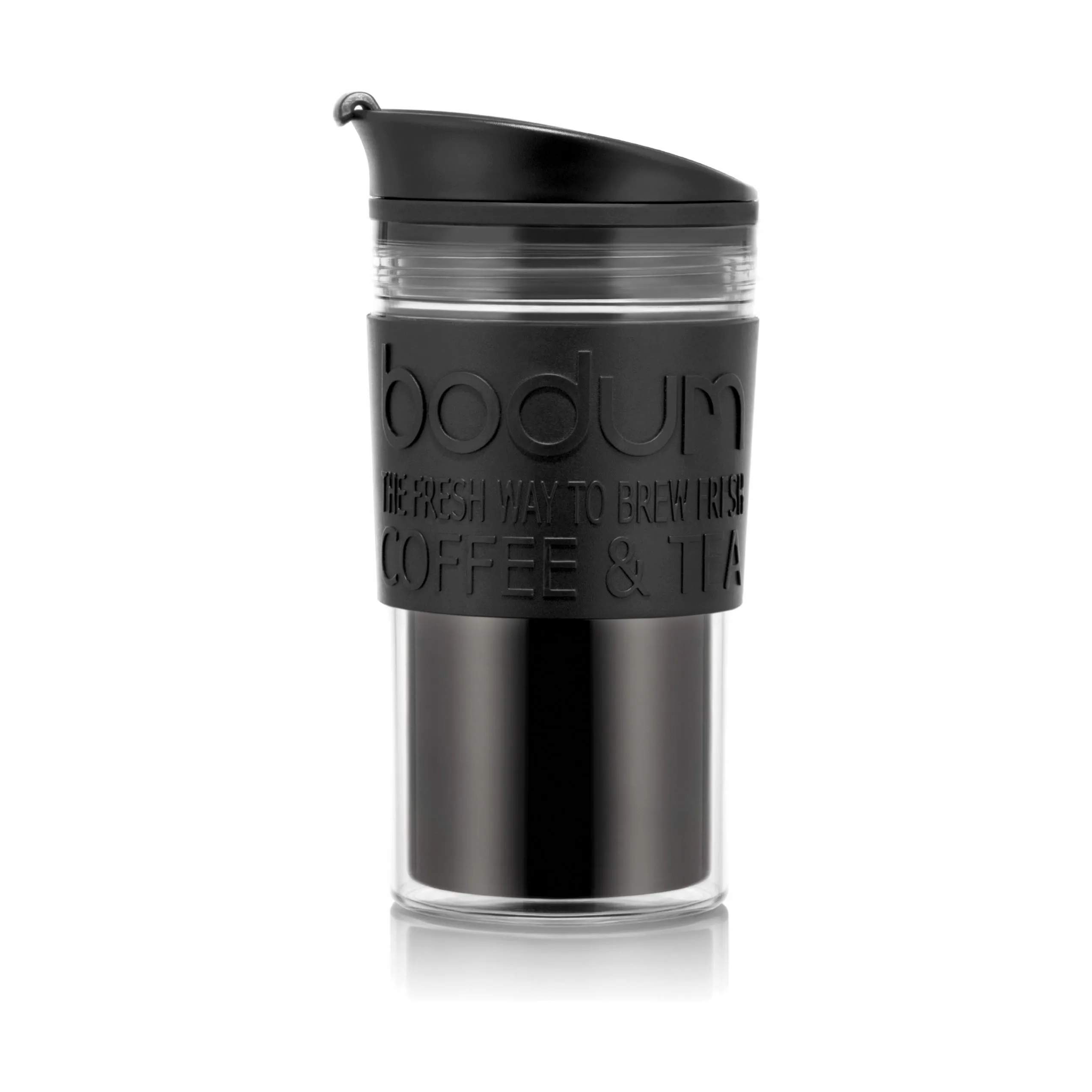 Bodum - Rejsekrus - 0.35 liter - BPA-fri plastik Sort | Imerco