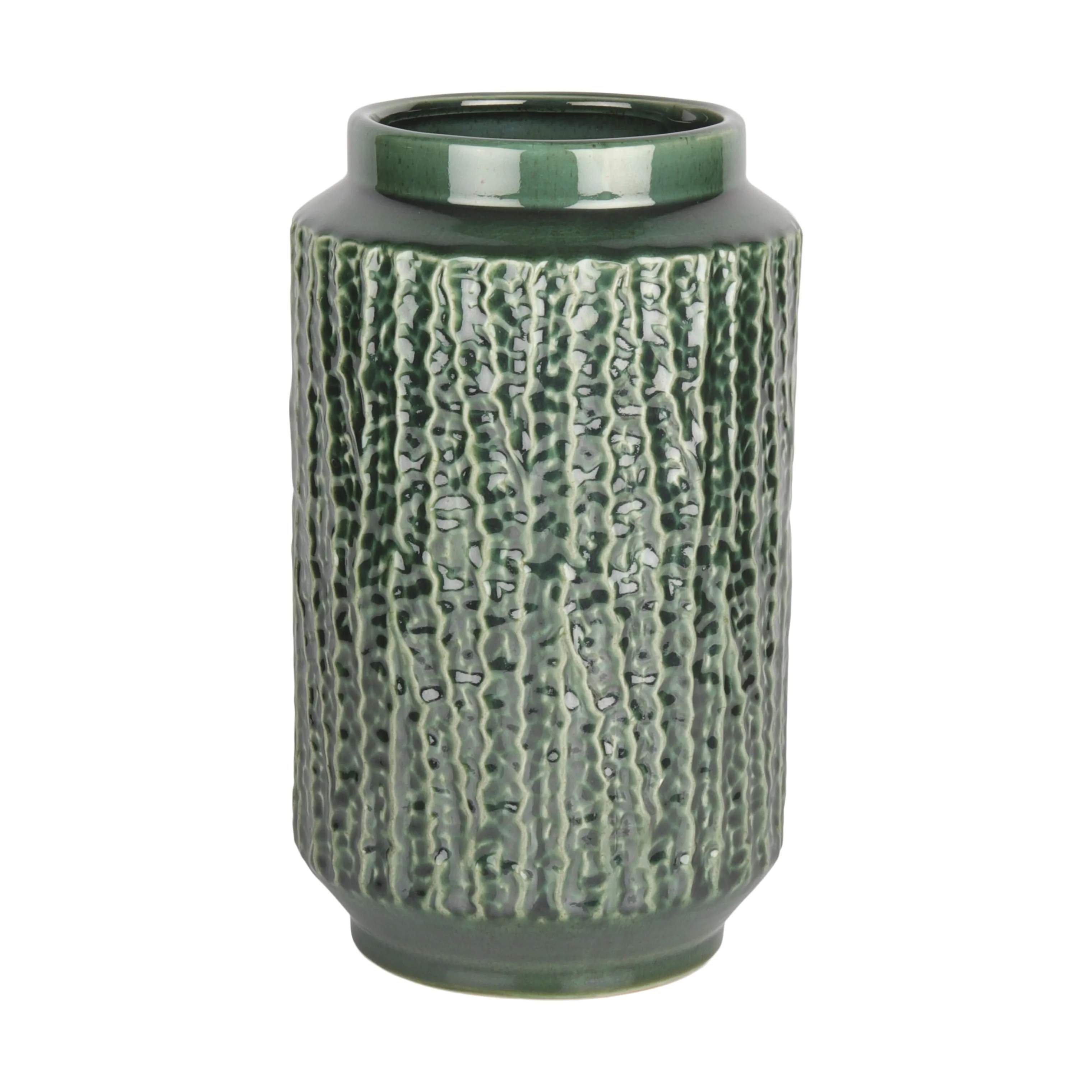 Vase, mørkegrøn, large