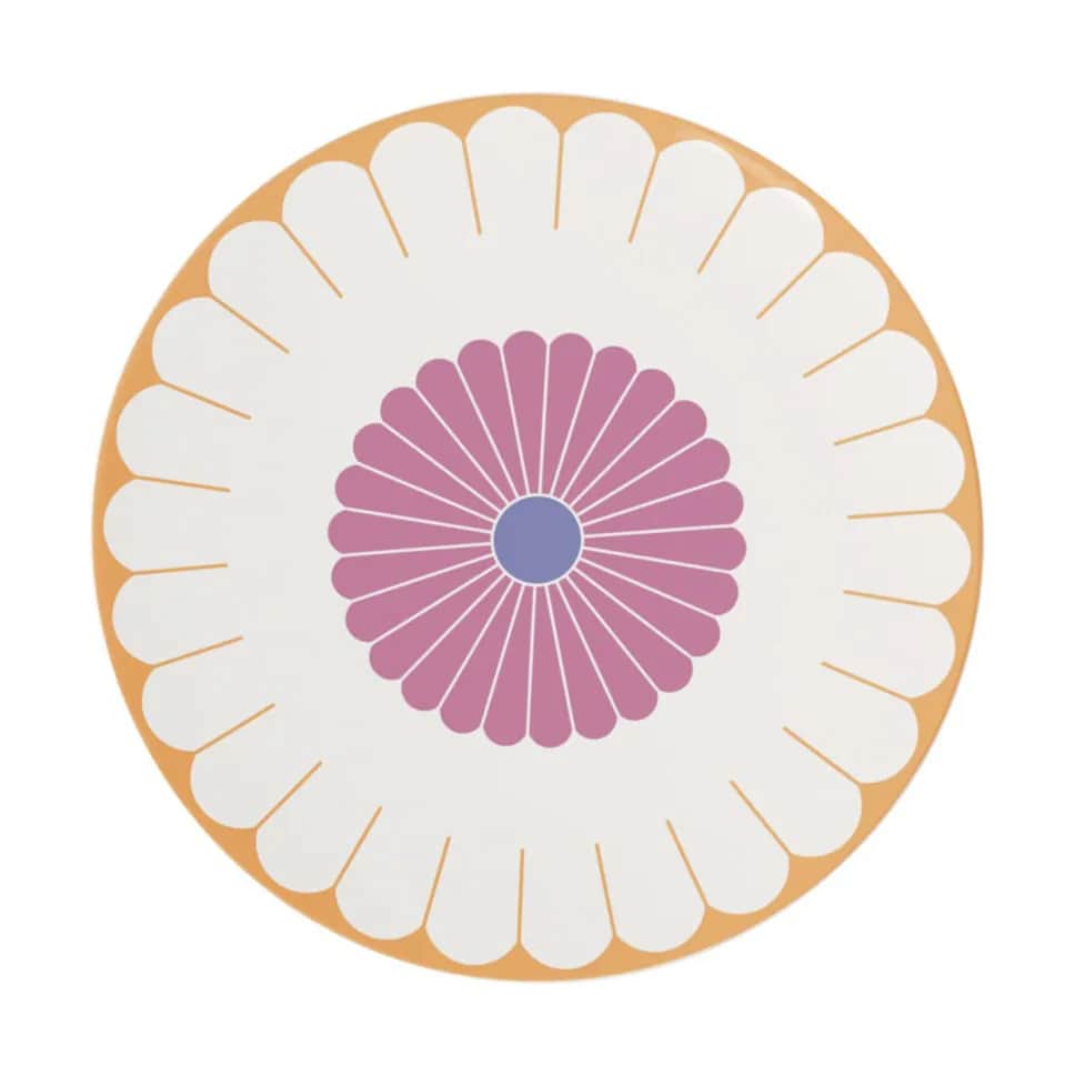 Fleur Couleur Fad, multifarvet, large