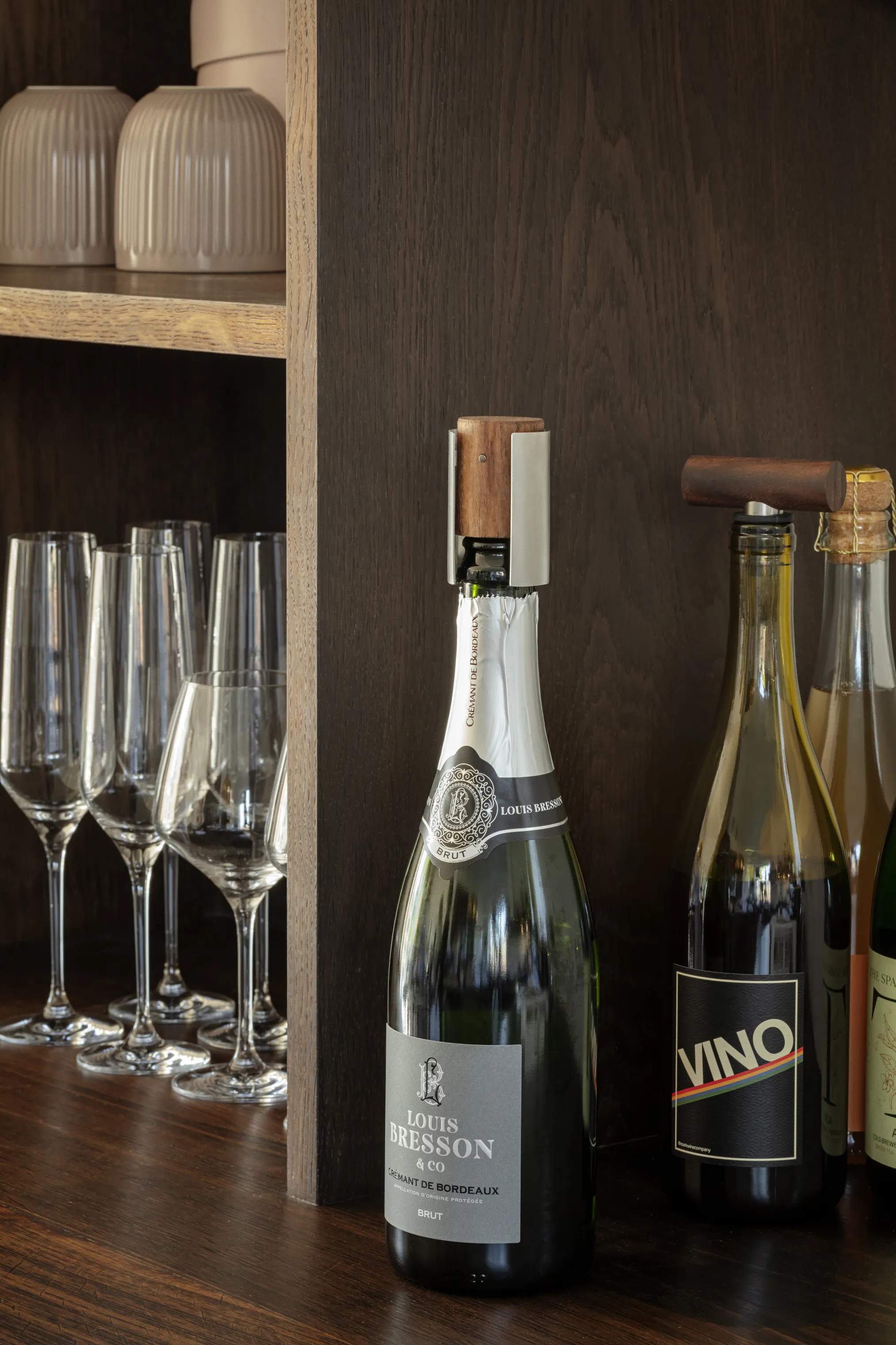 Eva Solo Vinpropper Liquid Lounge Vinprop i Natur, 3