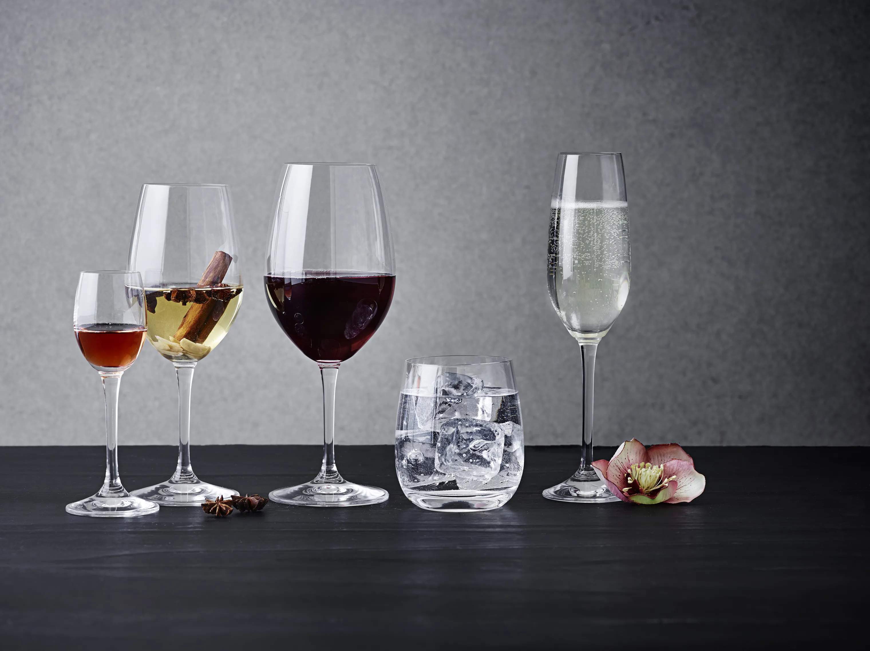 erik bagger a/s Rødvinsglas Encore Rødvinsglas - 6 stk. i Klar, 53 cl, 2