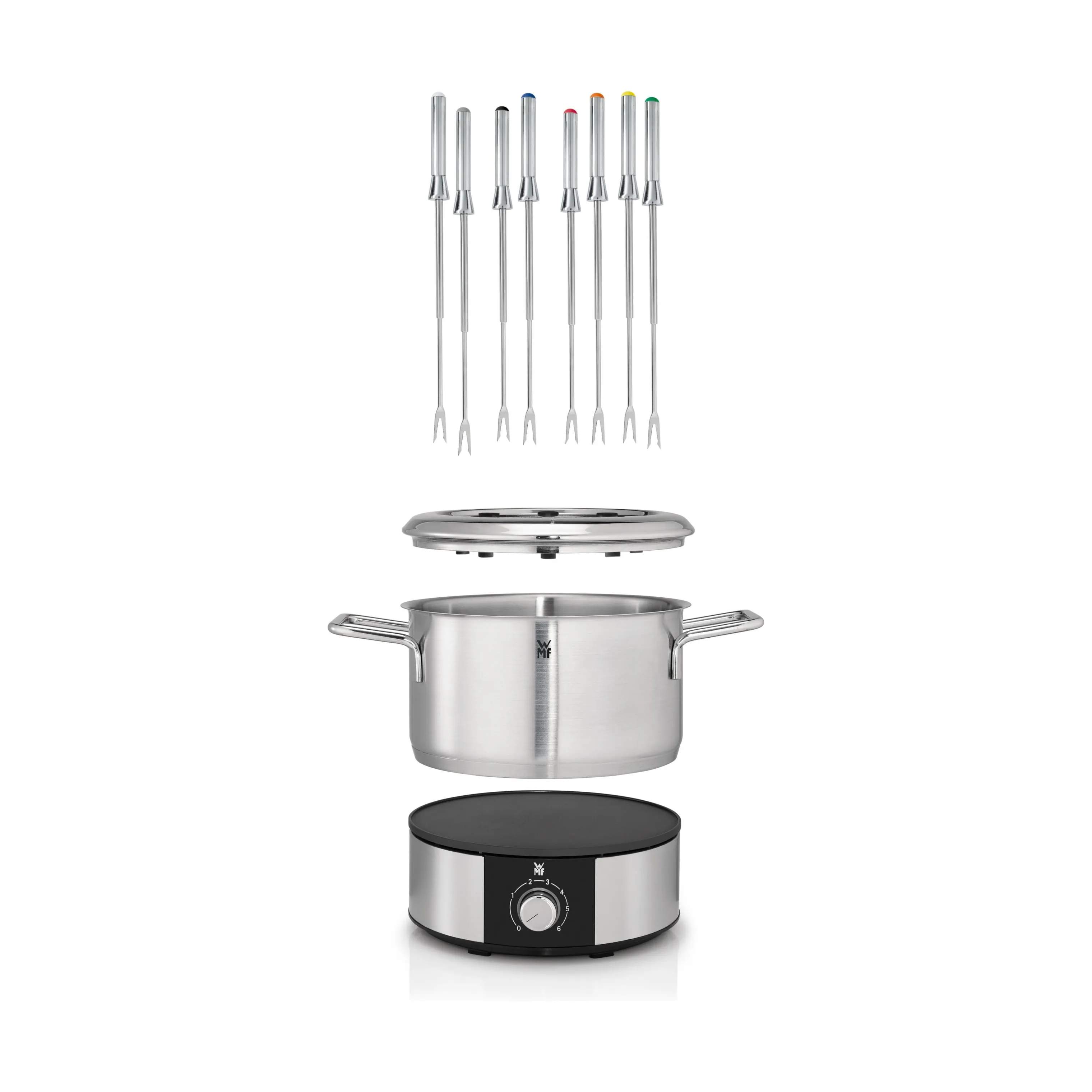 WMF Frituregryder Lono Fondue i Sølvfarvet / Sort, 3