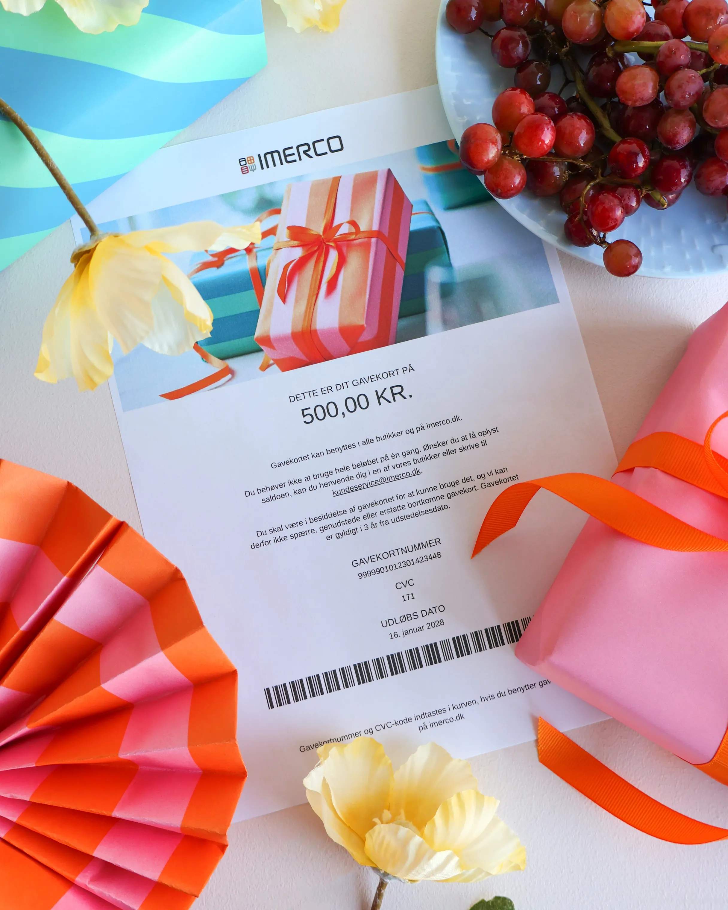 Imerco Gavekort til Imerco Digitalt gavekort i 1000 kr., 1