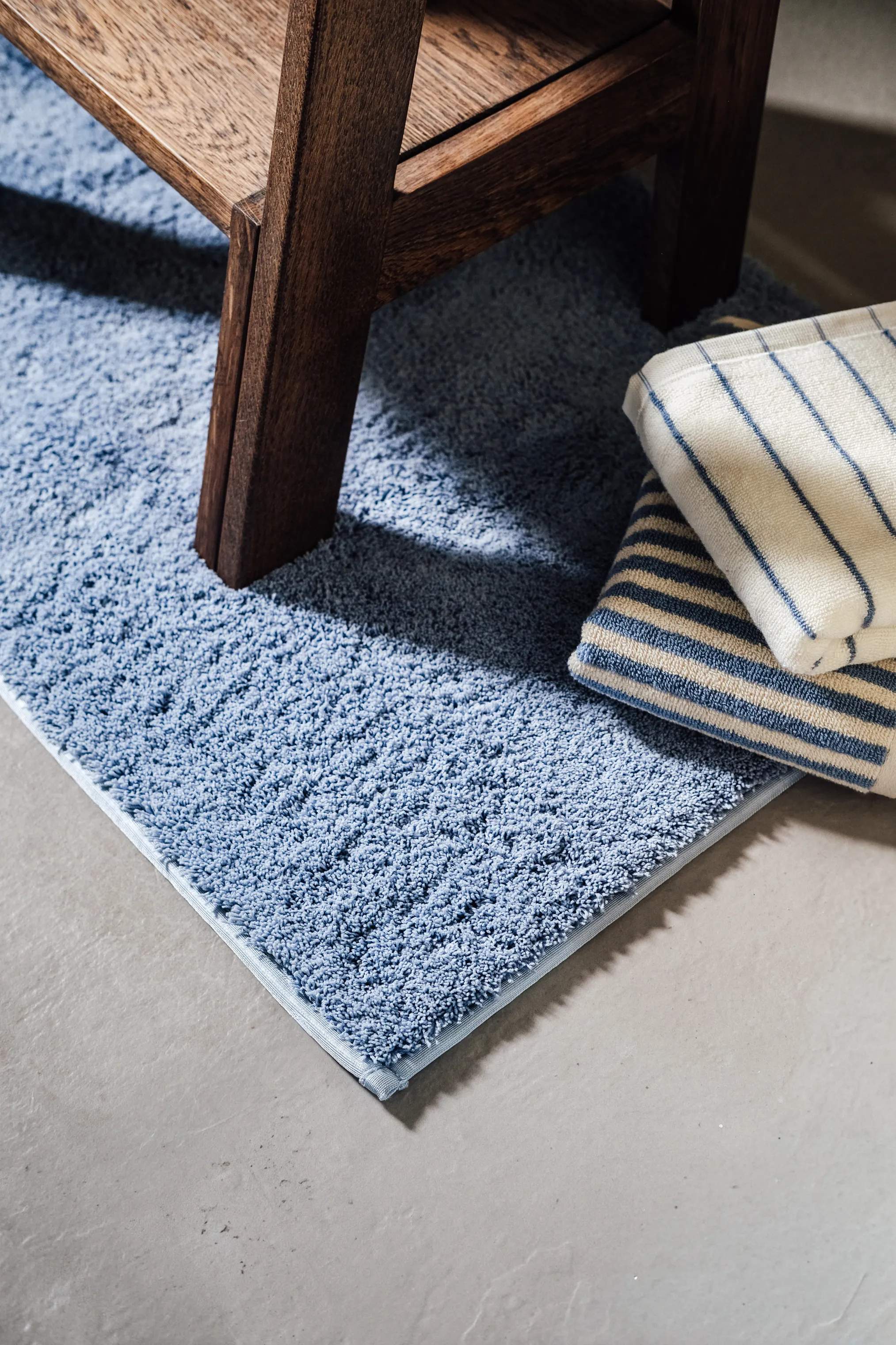 CASA Living Bademåtter Bademåtte i Lyseblå, 3