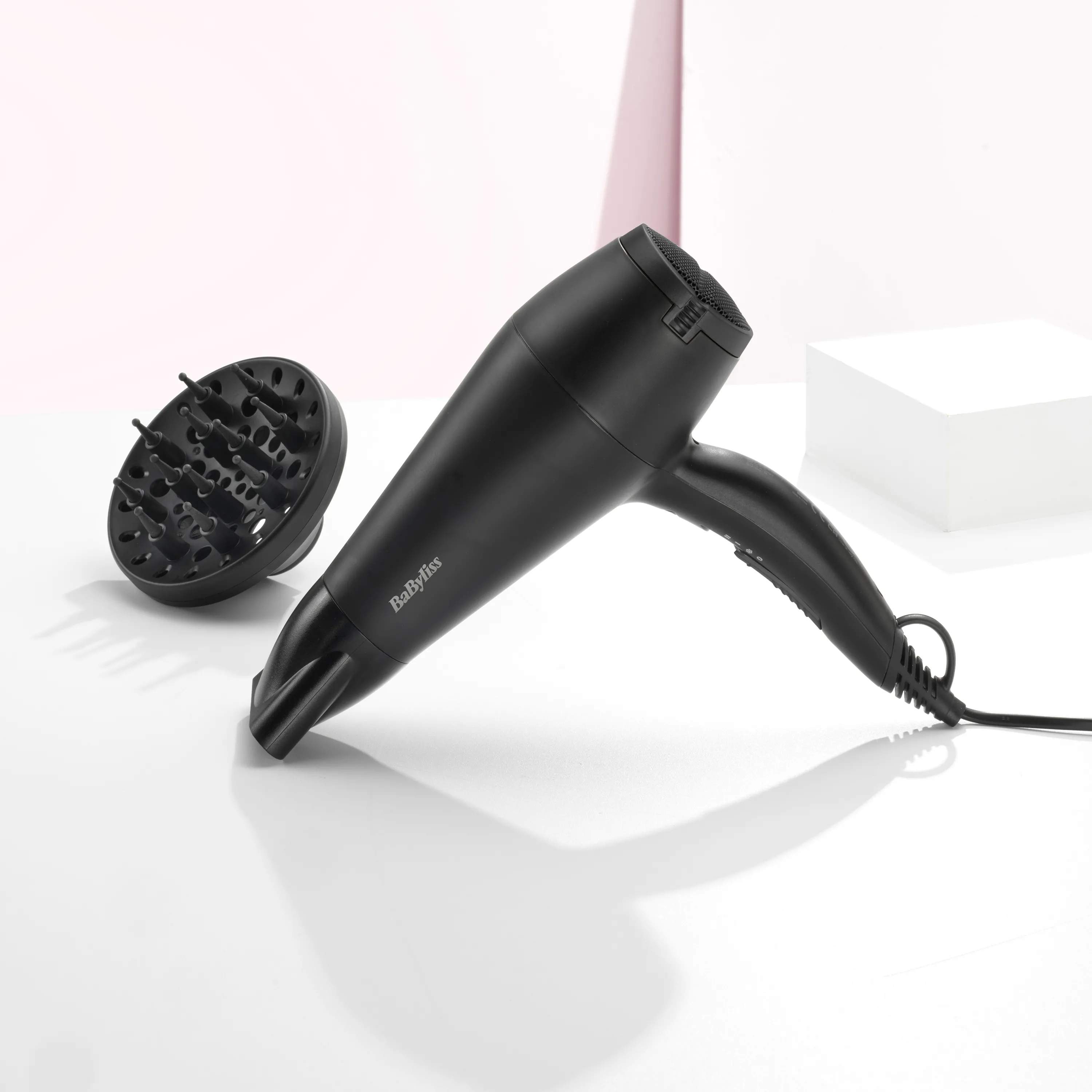 BaByliss Hårtørrere Power Smooth 2000 Hårtørrer i Sort, 2
