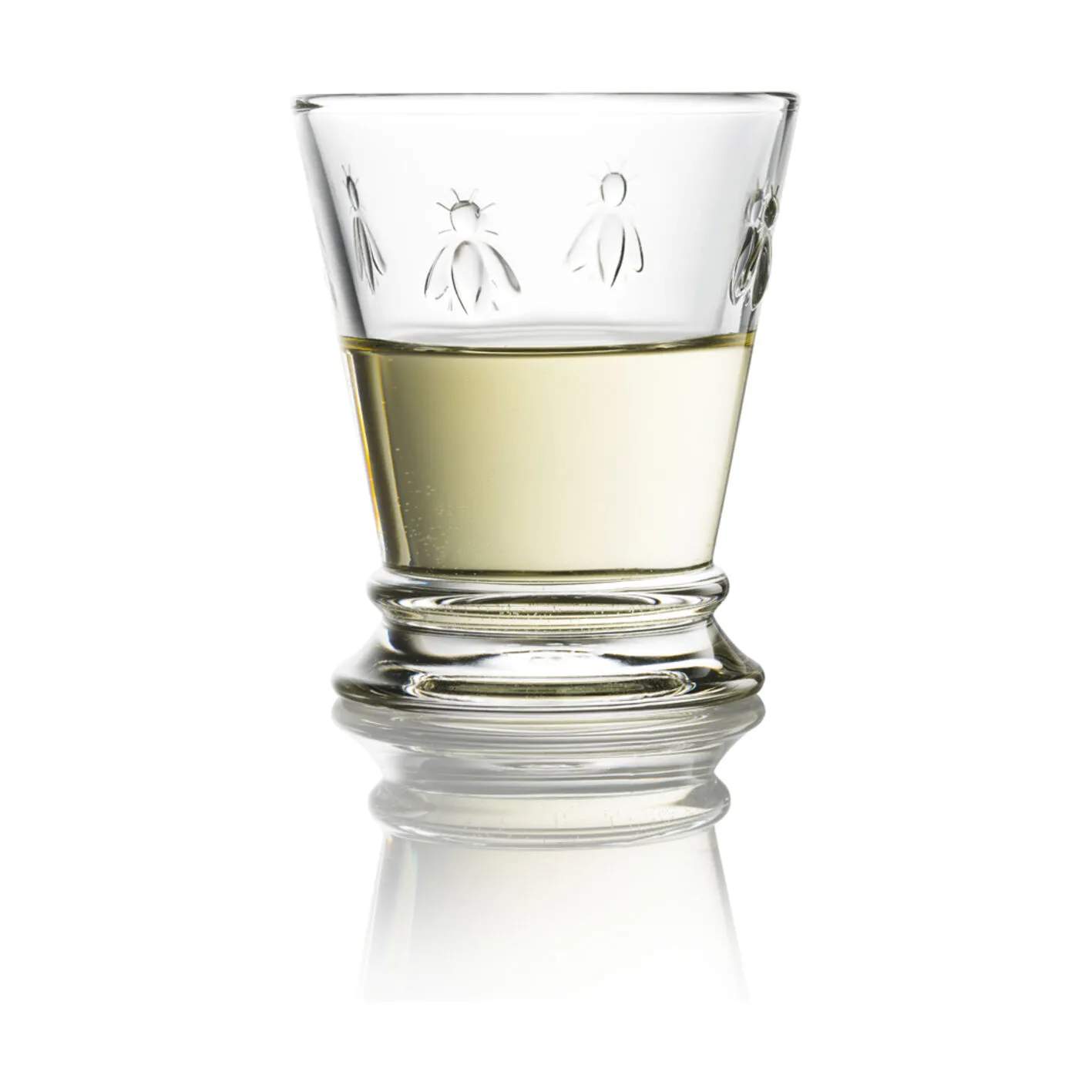 La Rochère Vandglas Abeille Vandglas - 6 stk. i 18 cl - Klar - Bier, 4