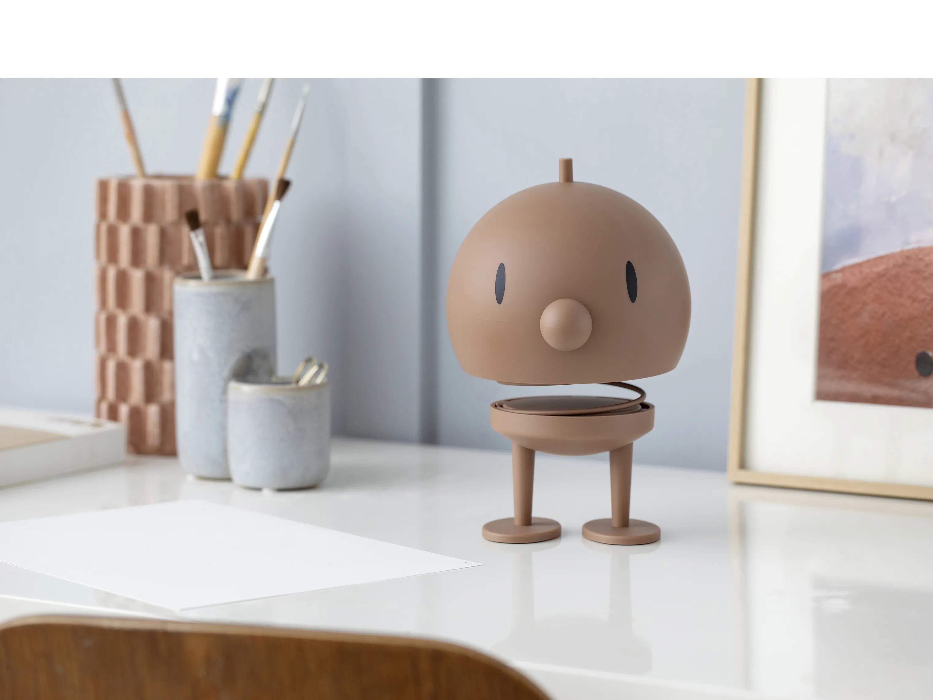 Hoptimist Øvrige figurer Bumble - Soft i Choko, 24 cm, 2
