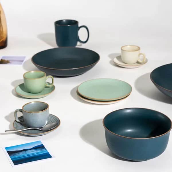 Rosenthal Krus og kopper med hank Thomas Nature Krus m. hank i Ocean, 3