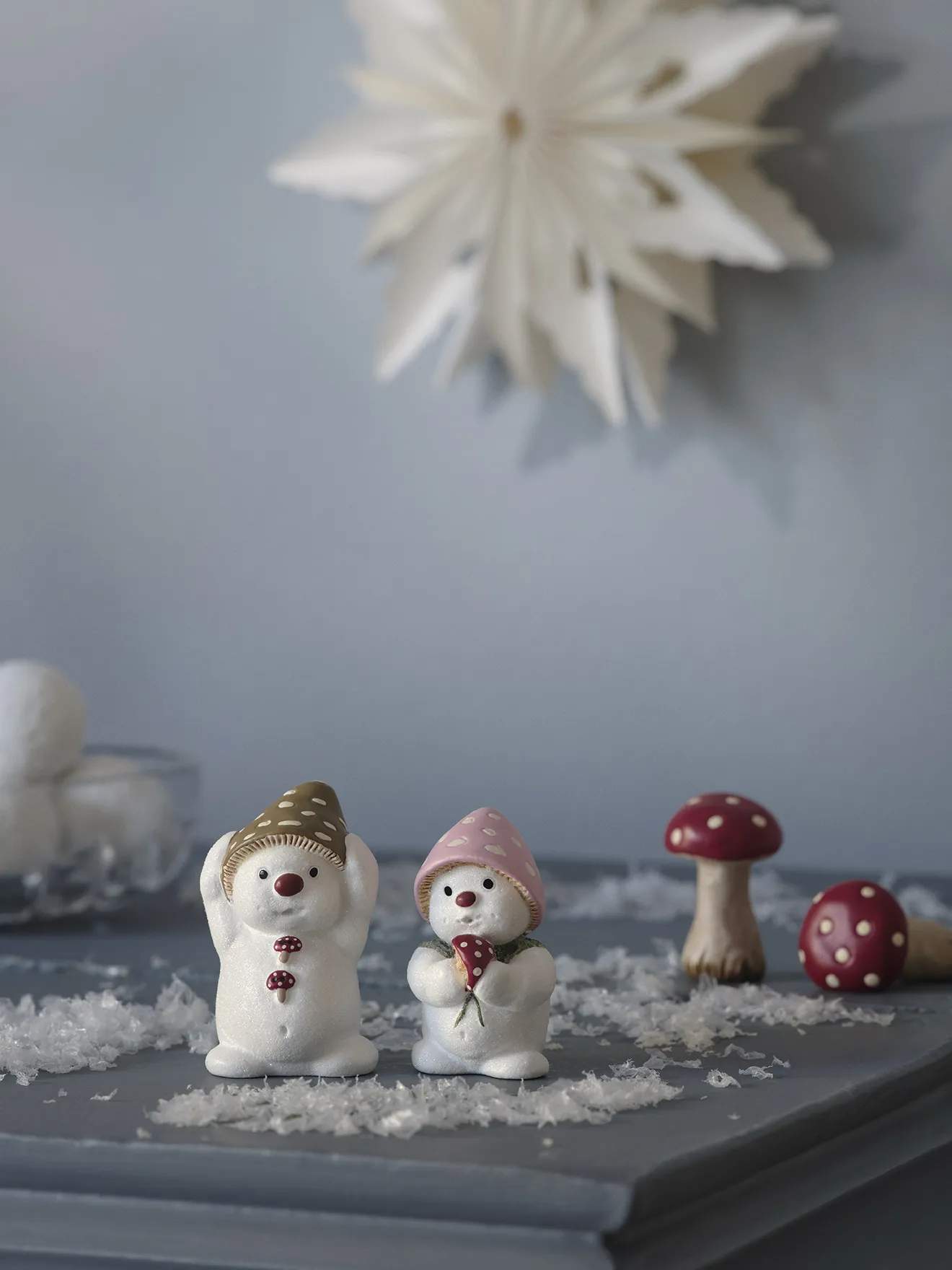 Klarborg Julefigurer Snemænd 2026 - Disa & Obert i 2026, 2