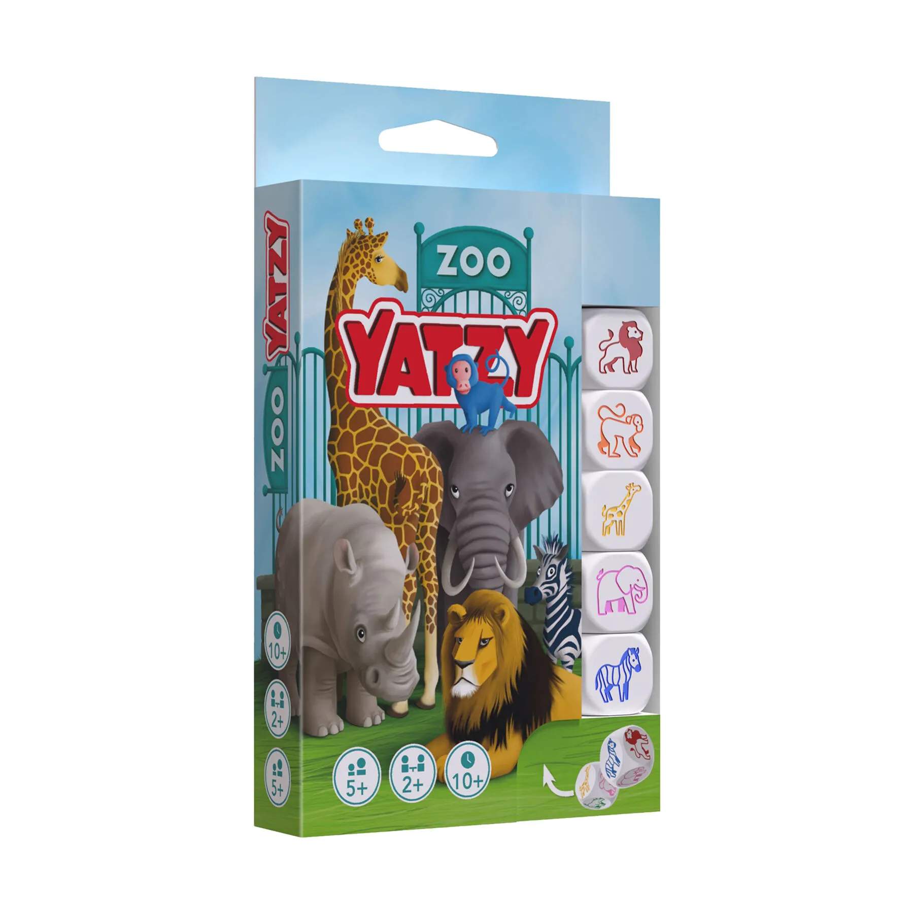 Spilbræt Spil Yatsy Yatzy - Zoo i Zoo, 1