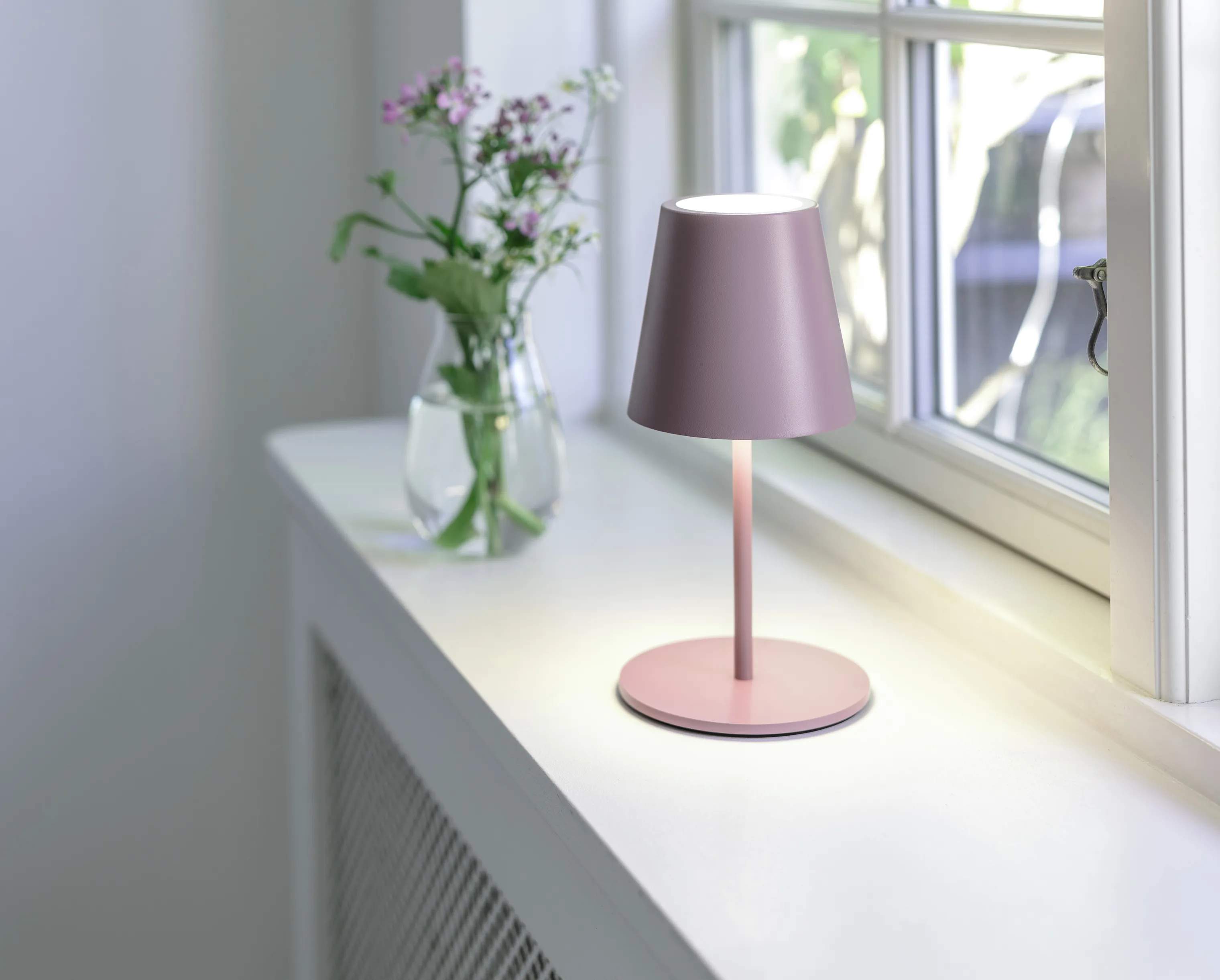 CASA Living LED-lamper Bordlampe med touch i Lilla, 2