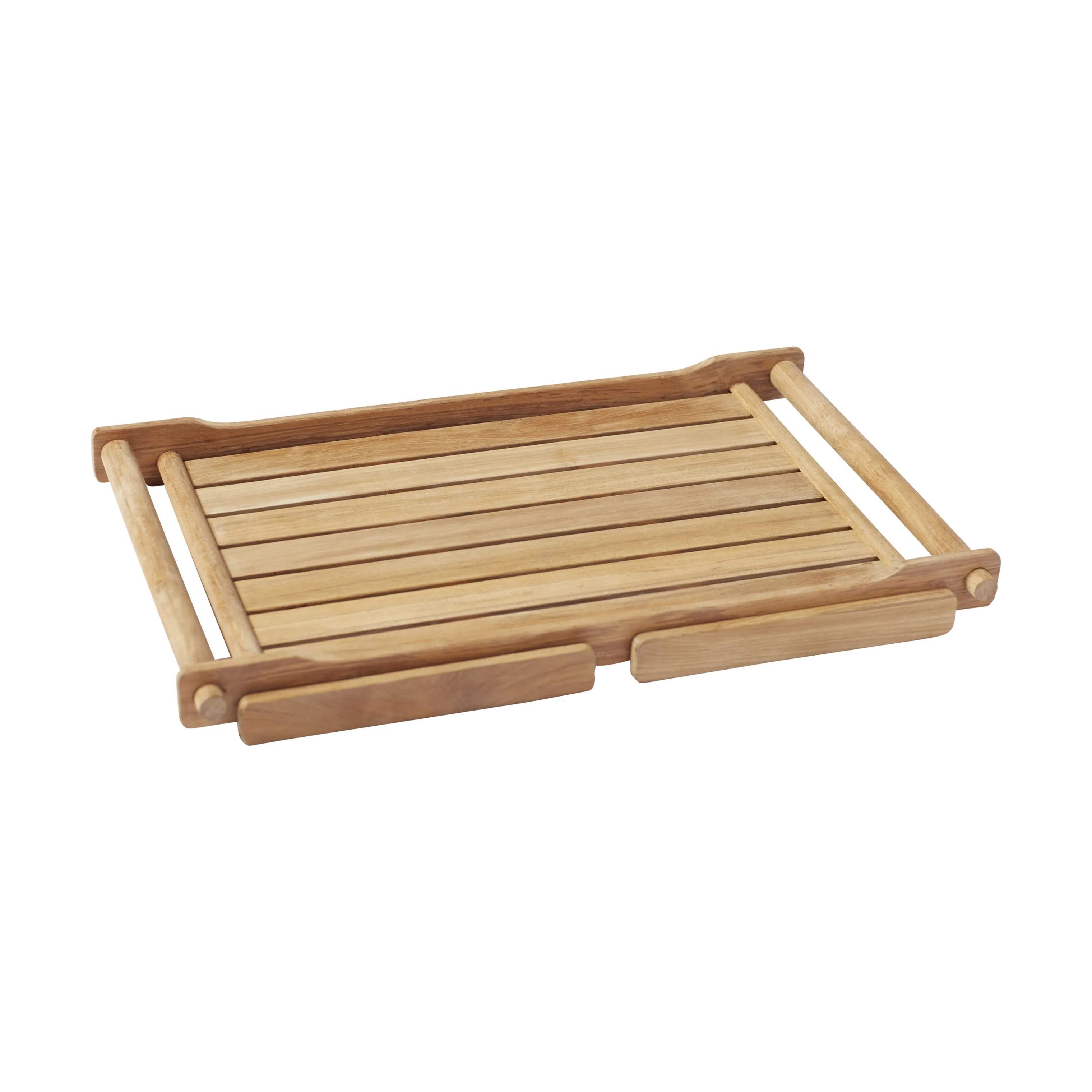 cinas Bakker Serveringsbakke m. ben i Teak, 4