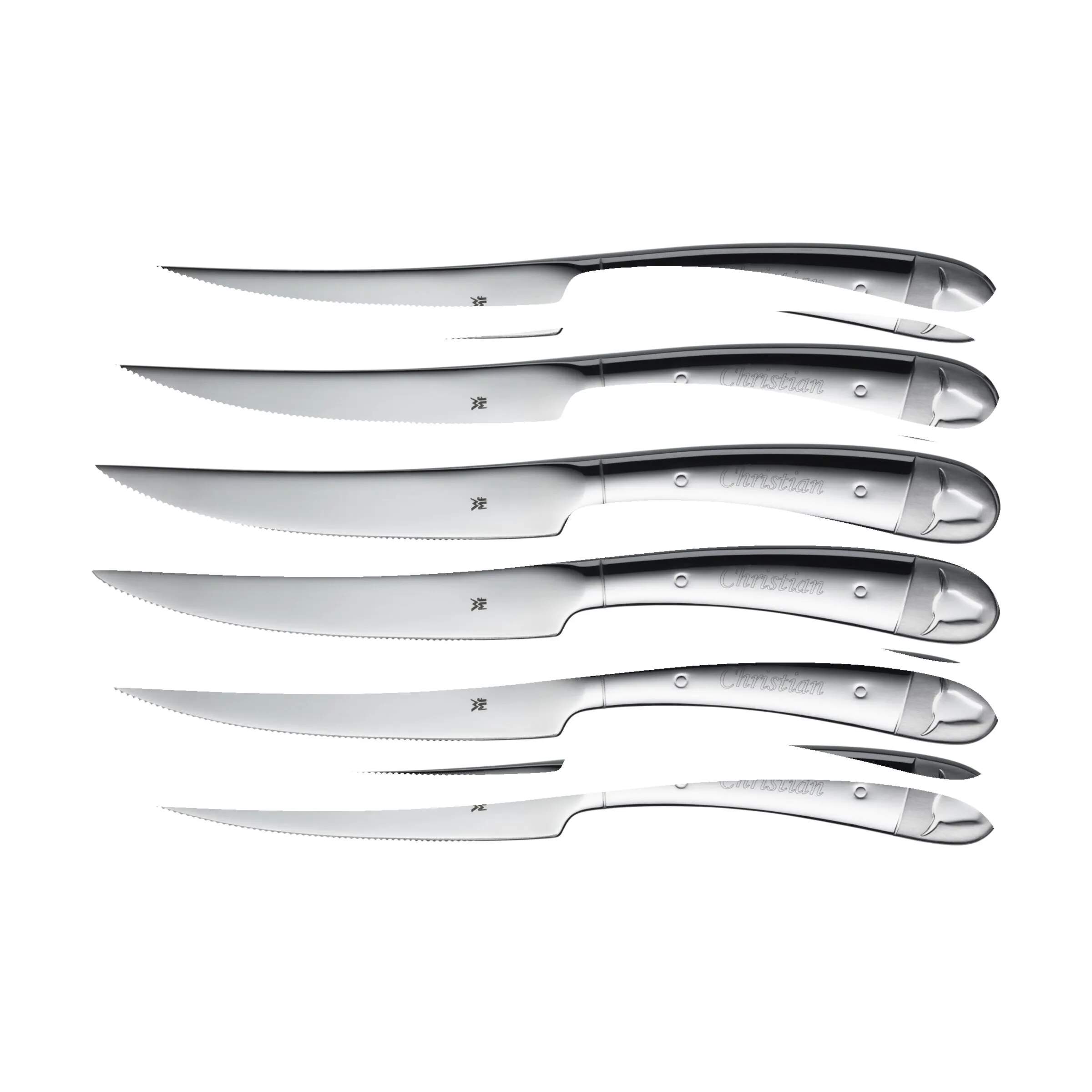 WMF Steakknive Steakknive - 6 stk. i Stål, 1