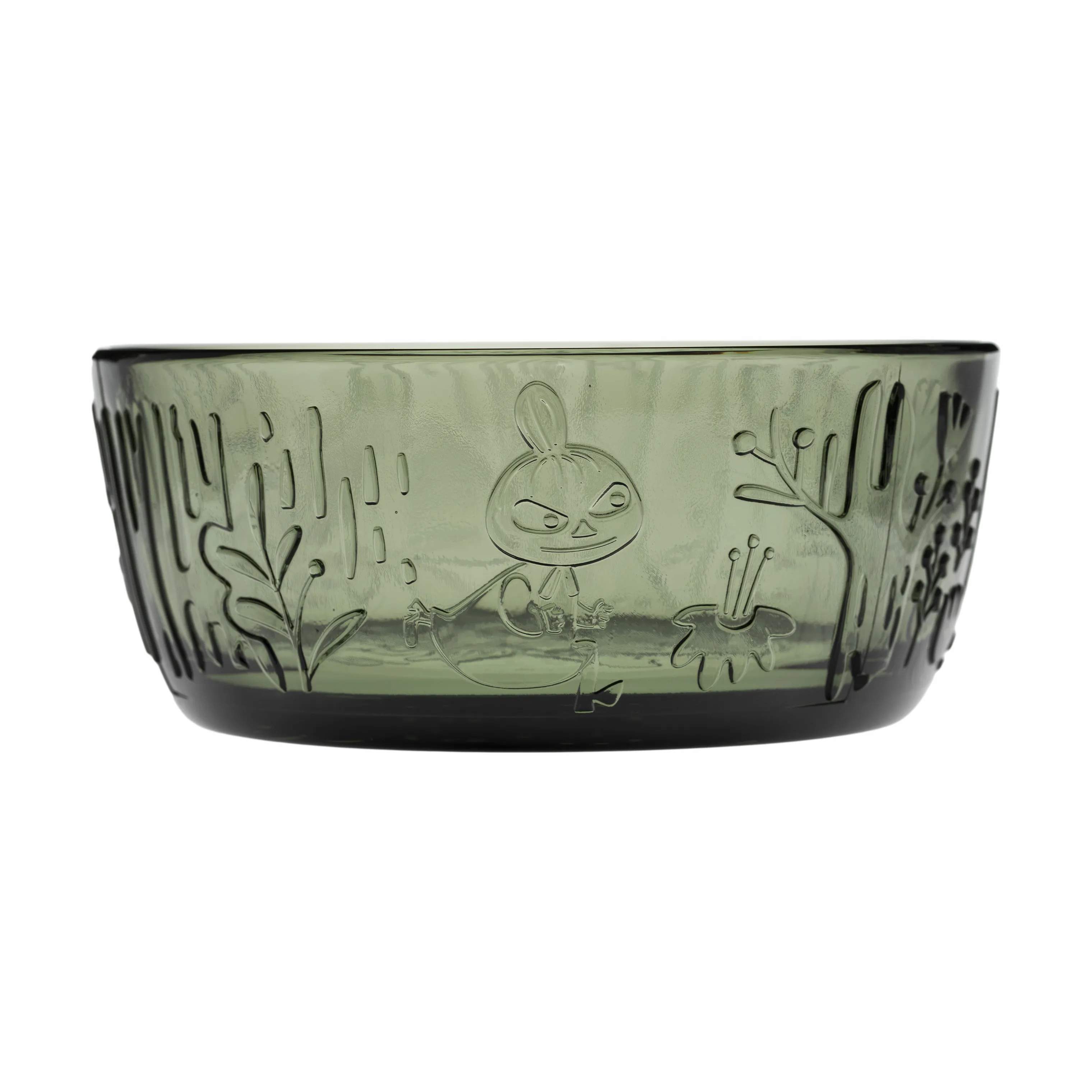 Moomin x Iittala Skål - Lille My, pine green, large