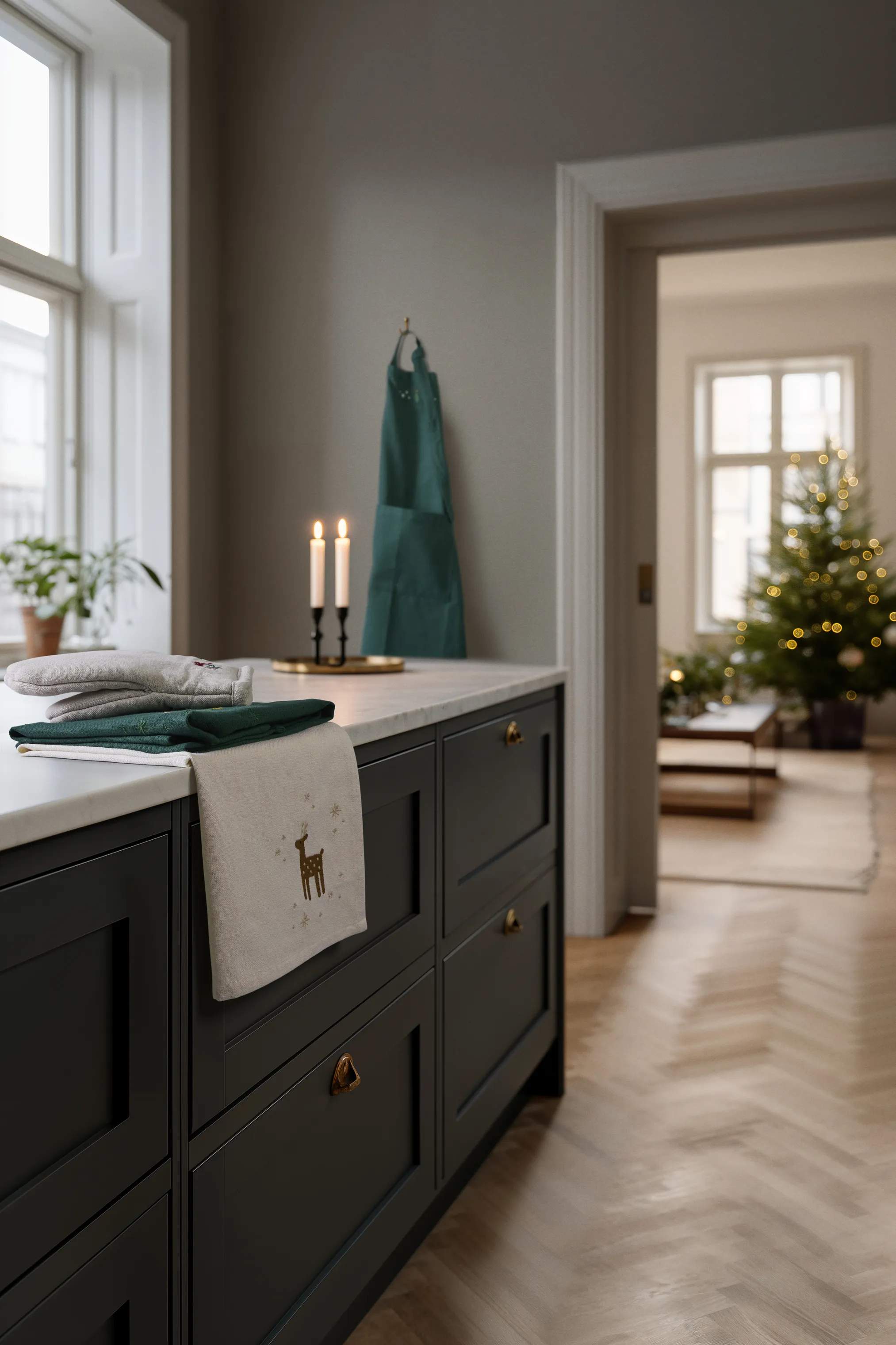 Juna Grydelapper Christmas Fable Ovnhandske i Sand, 4