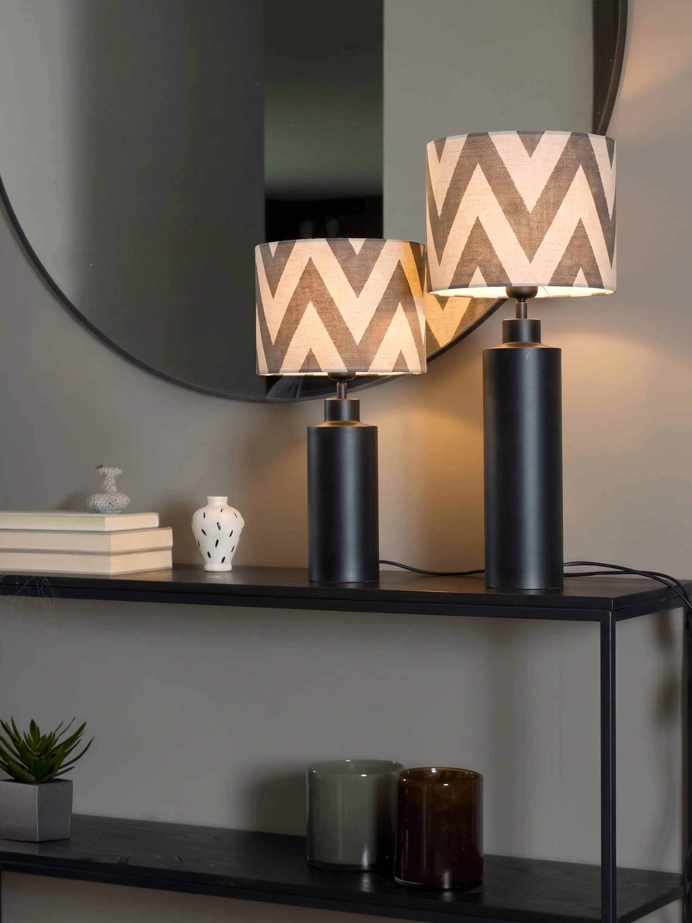 PR Home Bordlamper Solo Bordlampe i Svart, 57 cm, 2